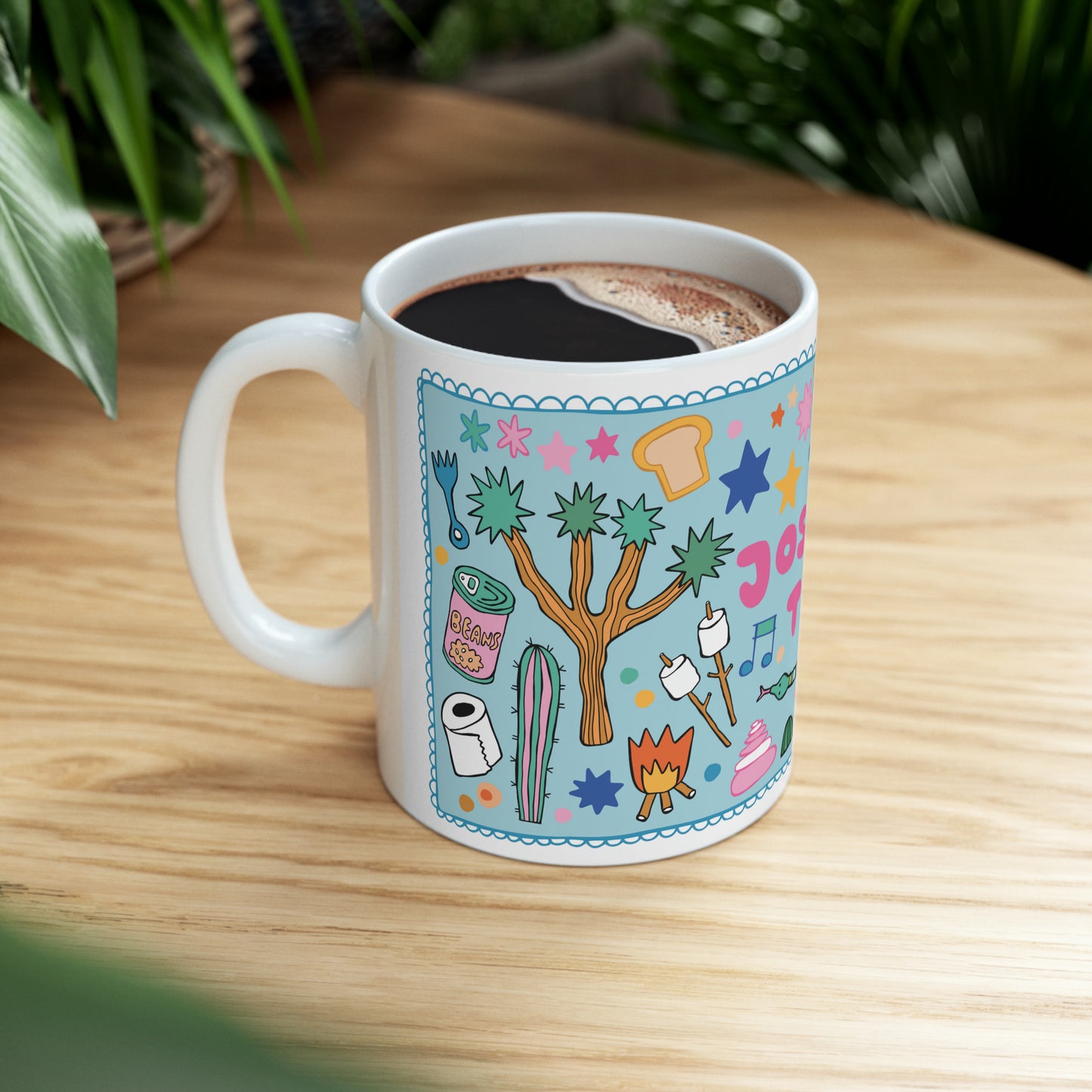 Joshua Tree - Coffee Mug (11oz, blue)