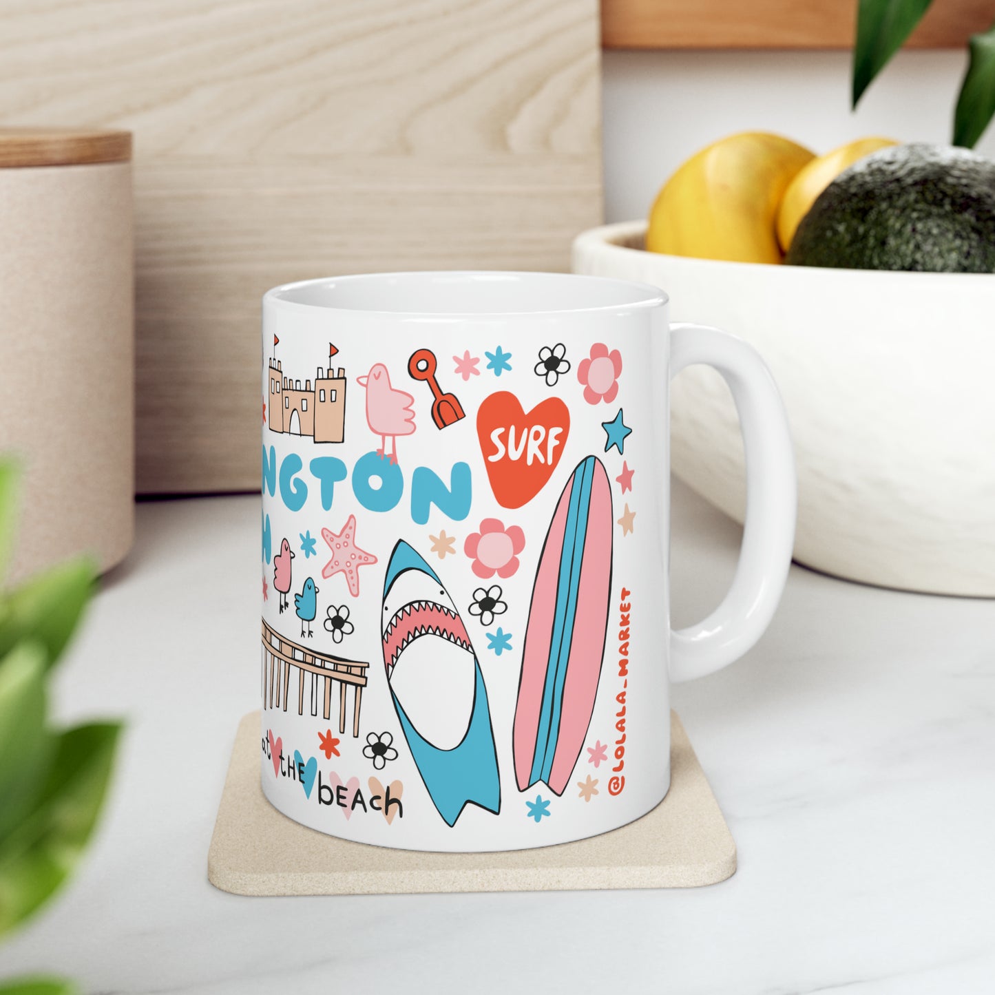 Huntington Beach - Coffee Mug (11oz)