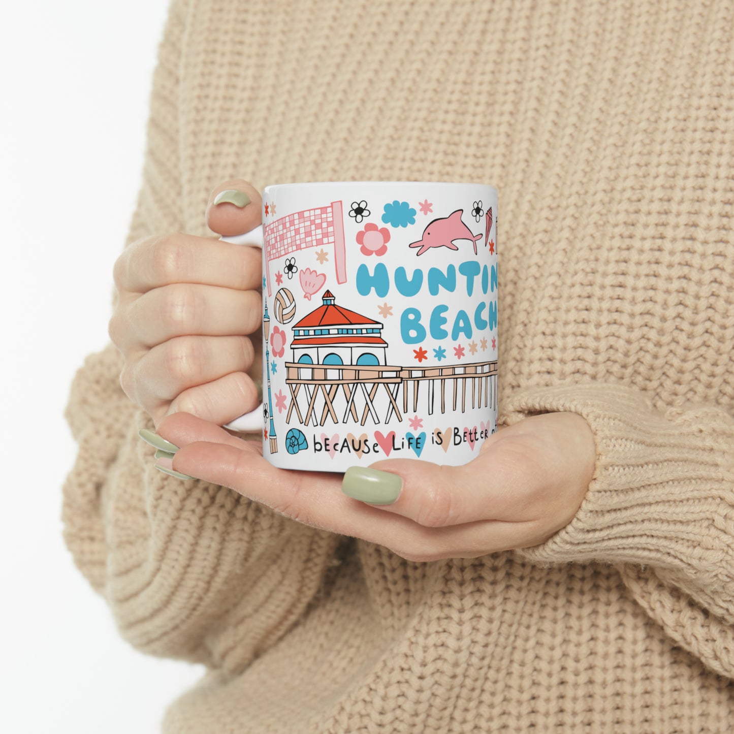 Huntington Beach - Coffee Mug (11oz)