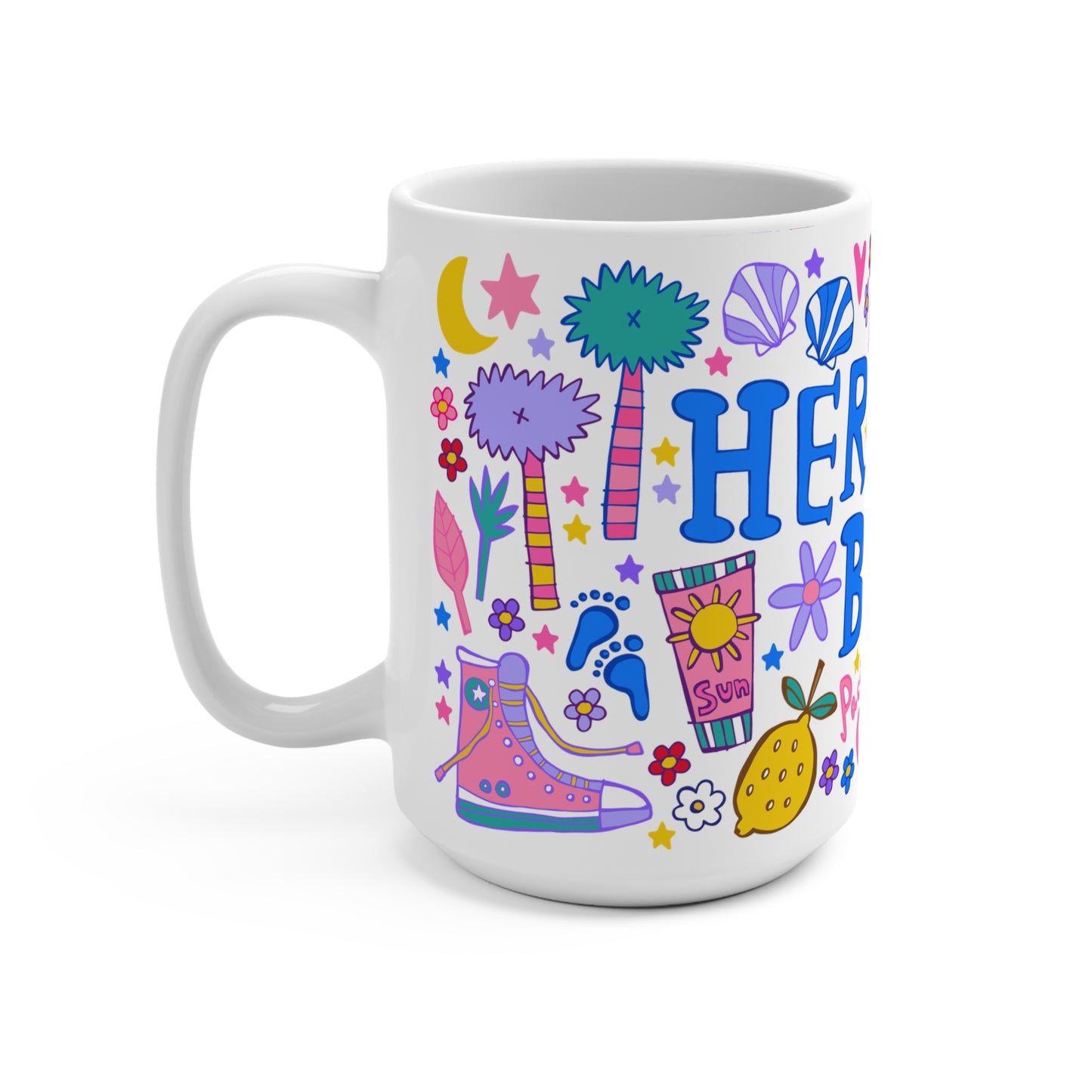Hermosa Beach - *BIG* Coffee Mug (15oz)