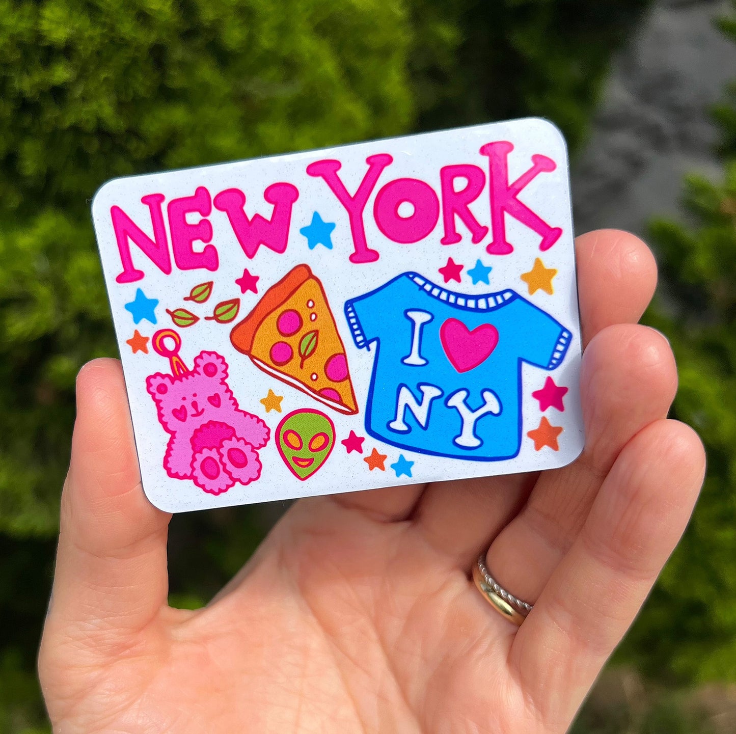 New York Magnet - Fun Vibes (Confetti)