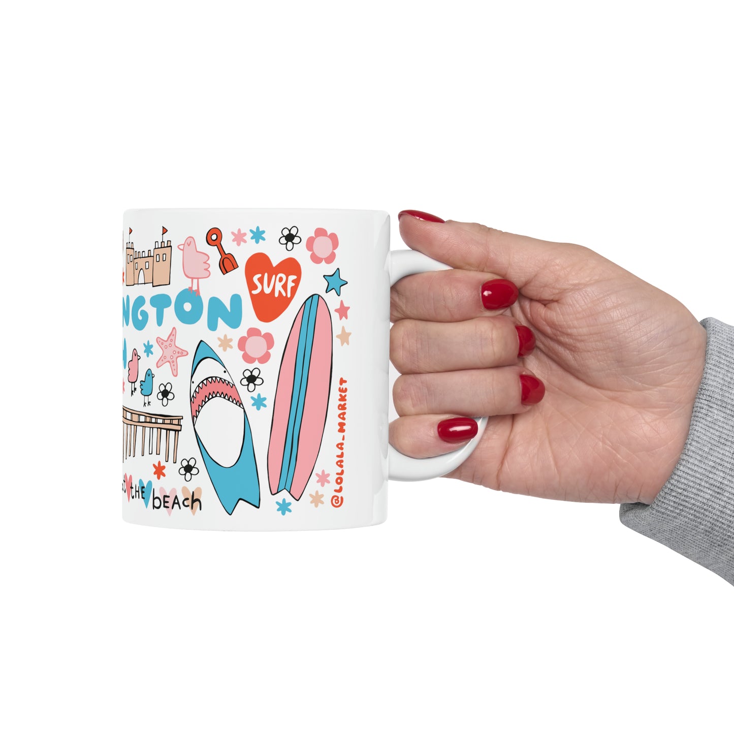 Huntington Beach - Coffee Mug (11oz)