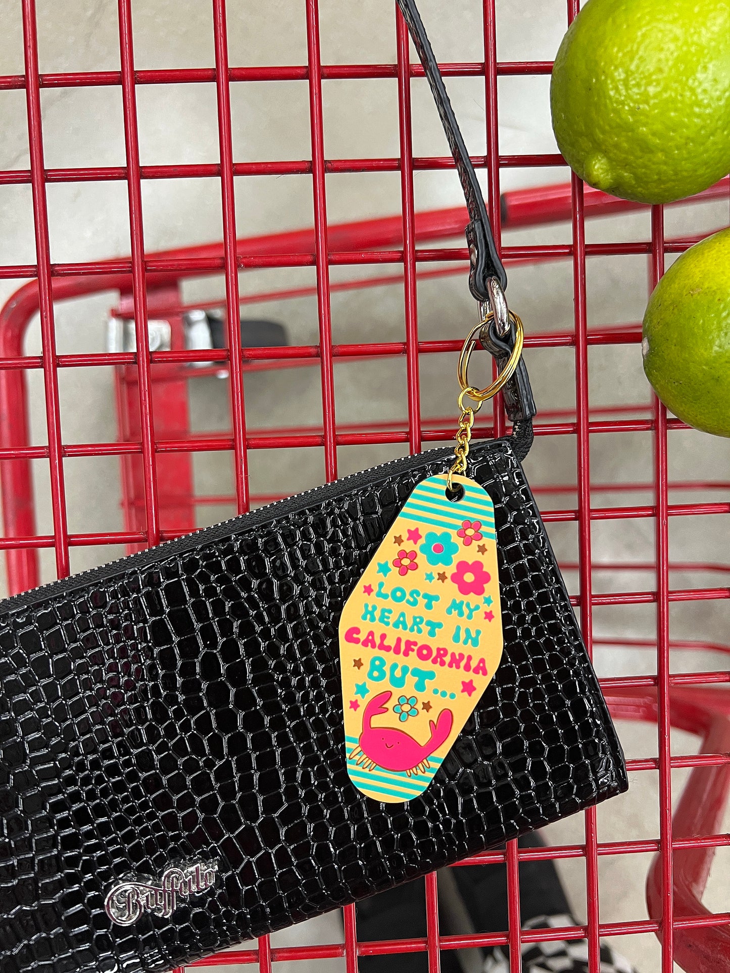 *NEW* Lost My Heart In California Keychain