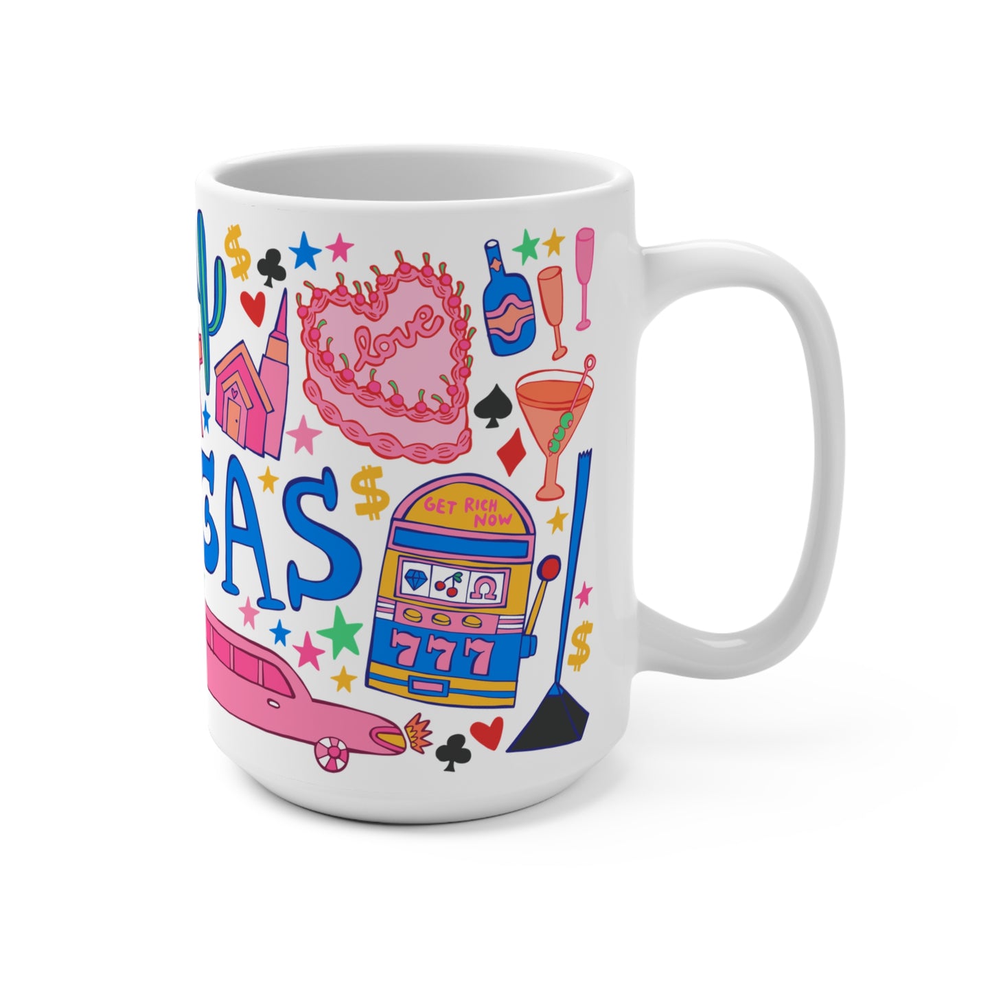 Las Vegas - *BIG* Coffee Mug (15oz)