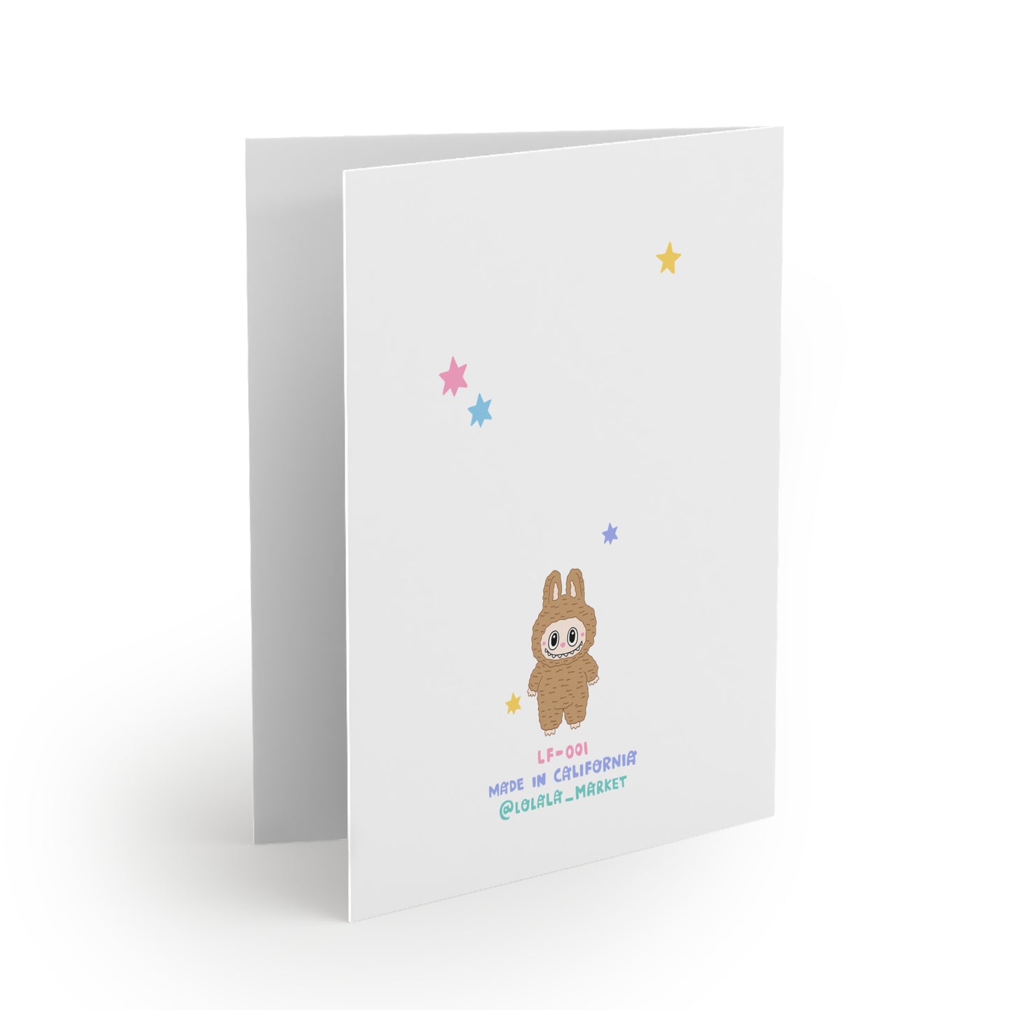 Labubu inspired Birthday Card