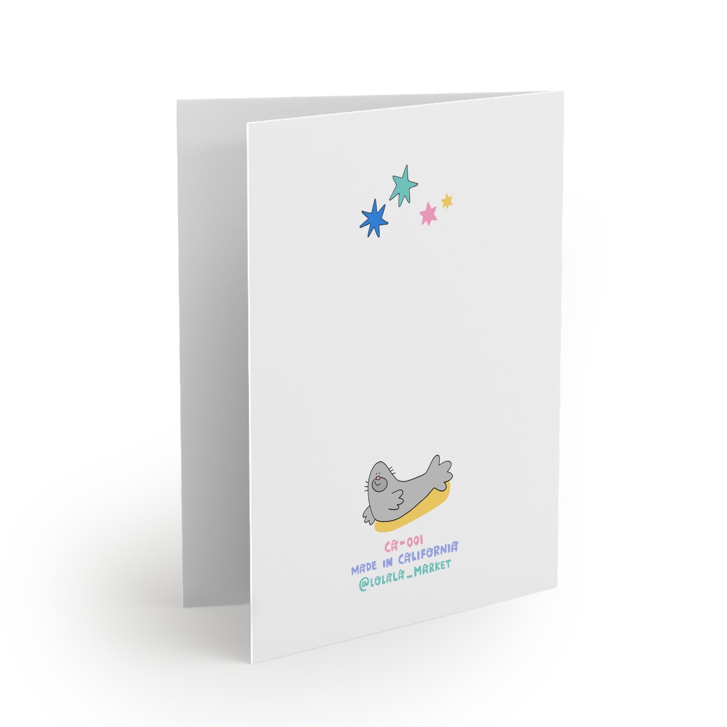 Sunny Hugs from California - Greeting Card