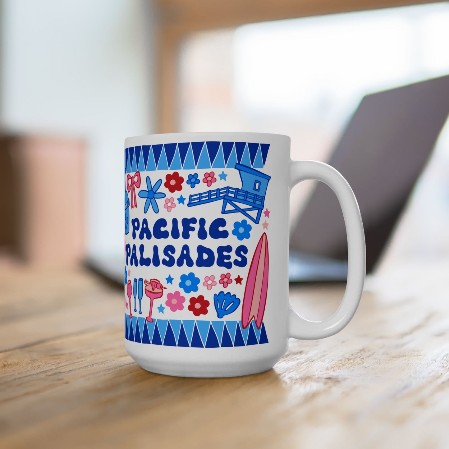 *NEW* Pacific Palisades - *BIG* Coffee Mug (15oz)