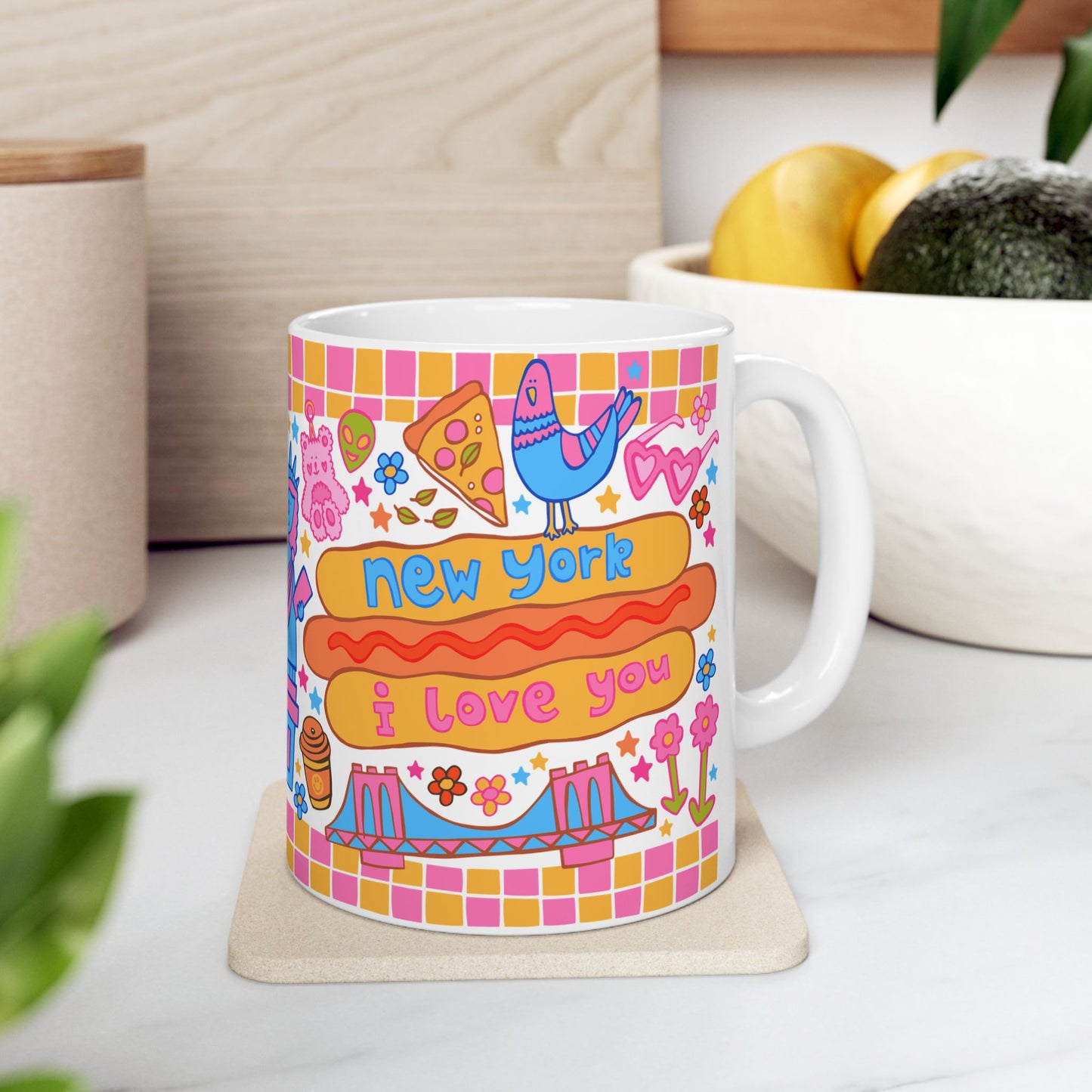 *NEW* New York - Coffee Mug (11oz, Confetti)