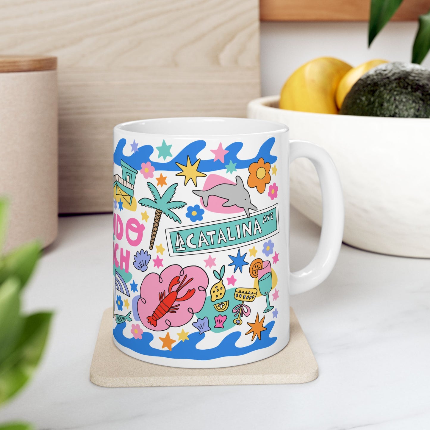 Redondo Beach - Coffee Mug (11oz)