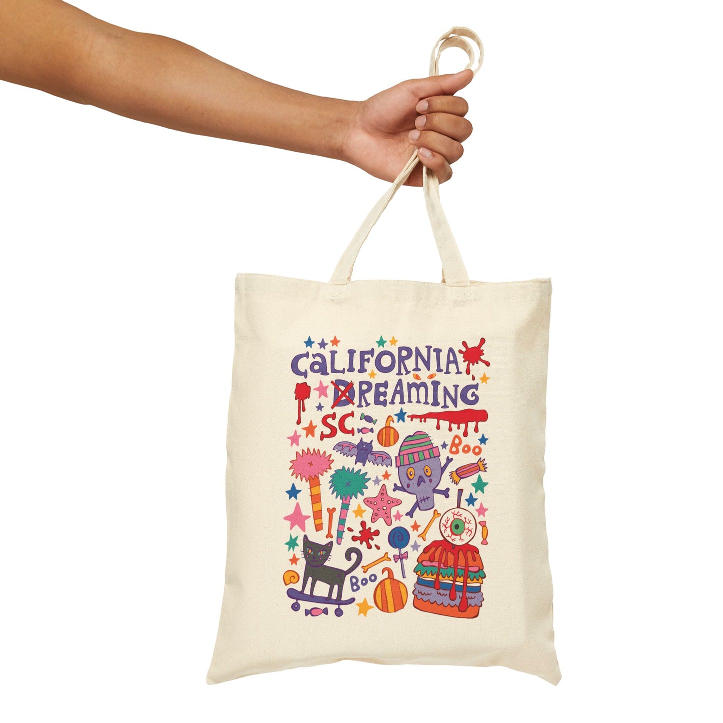 California Screaming - Halloween Tote Bag