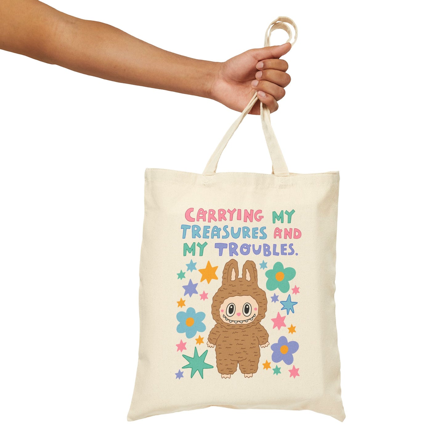 *NEW* Labubu inspired Tote Bag (TOFFEE)