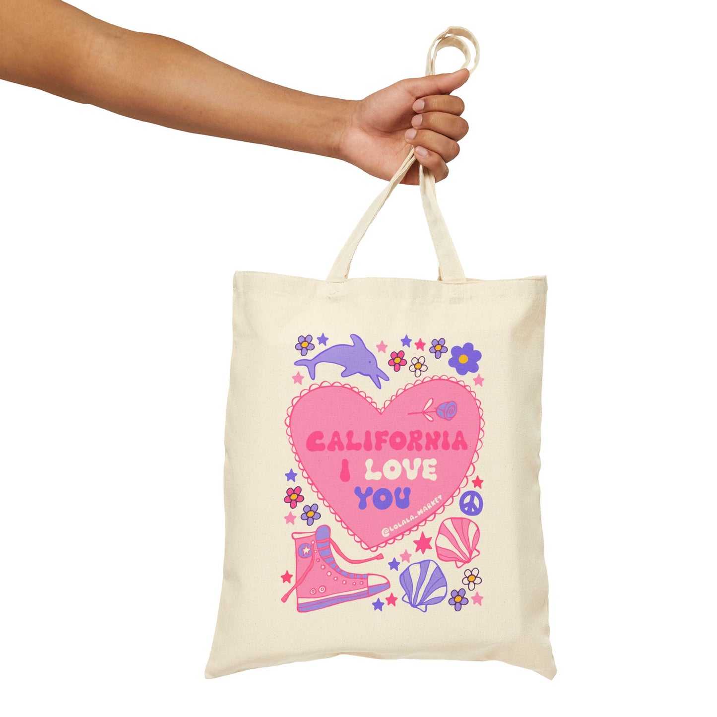 *NEW* California I Love You - Tote Bag (PINK)