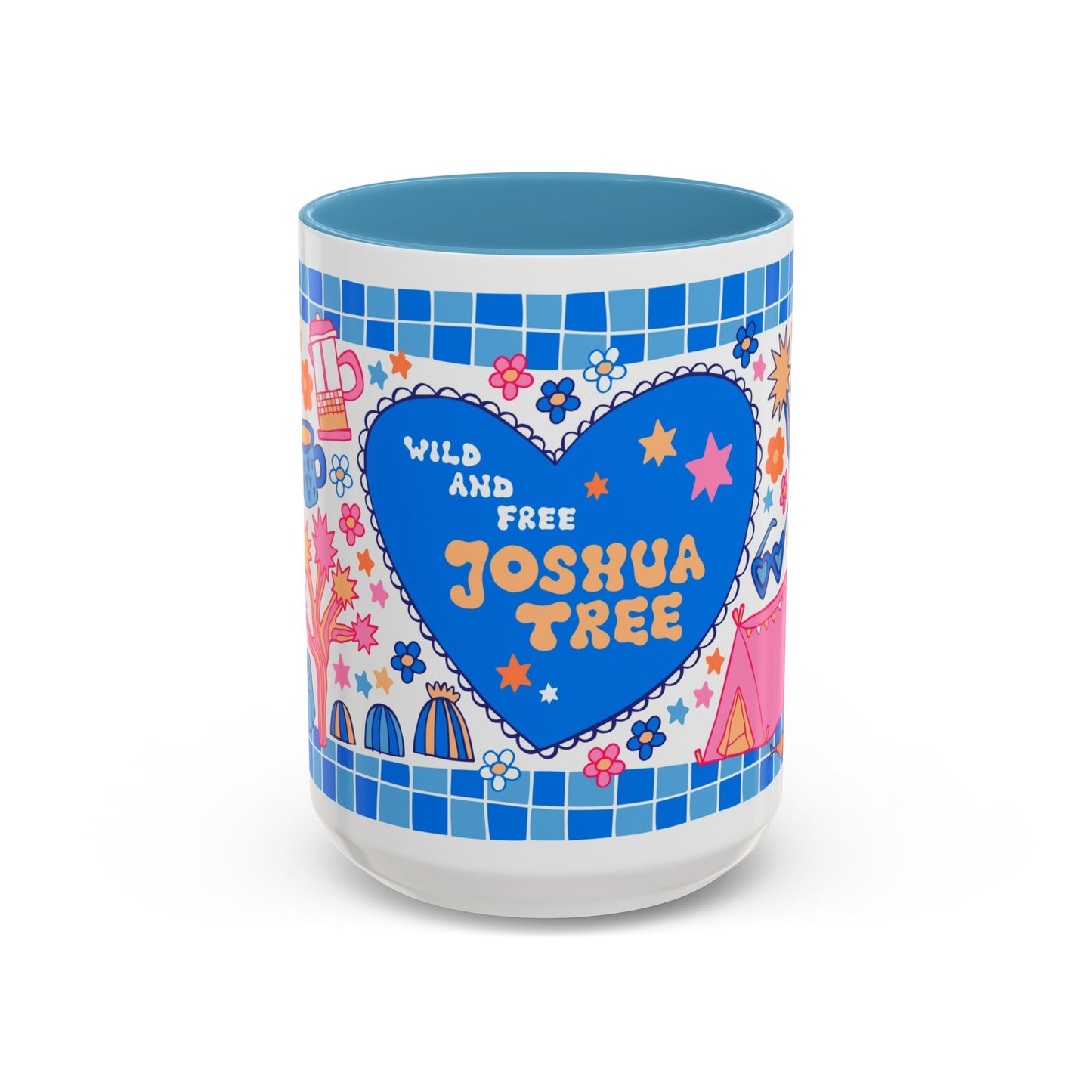 Joshua Tree Mug (15oz, blue)