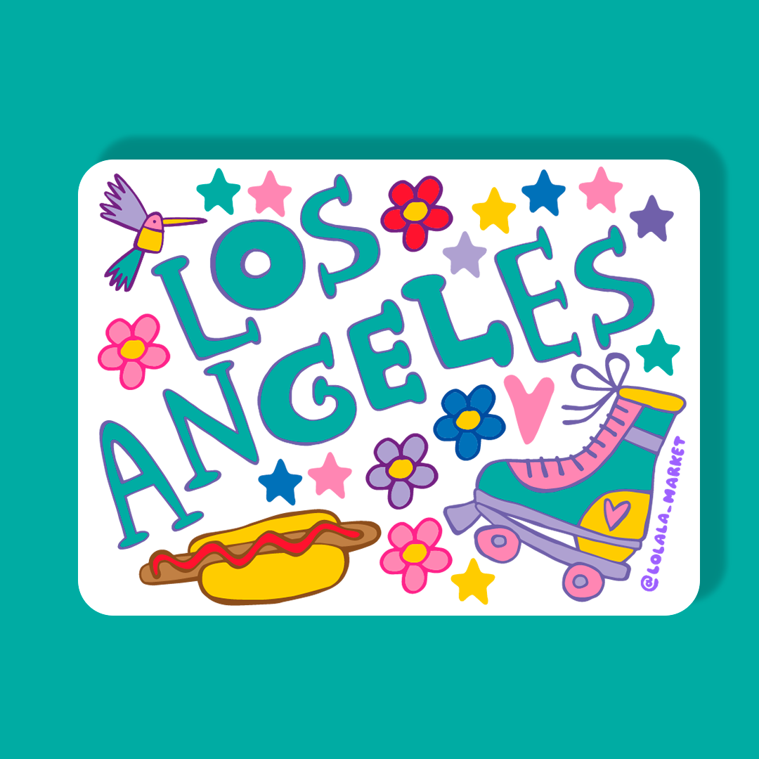 Los Angeles Magnet (TEAL)