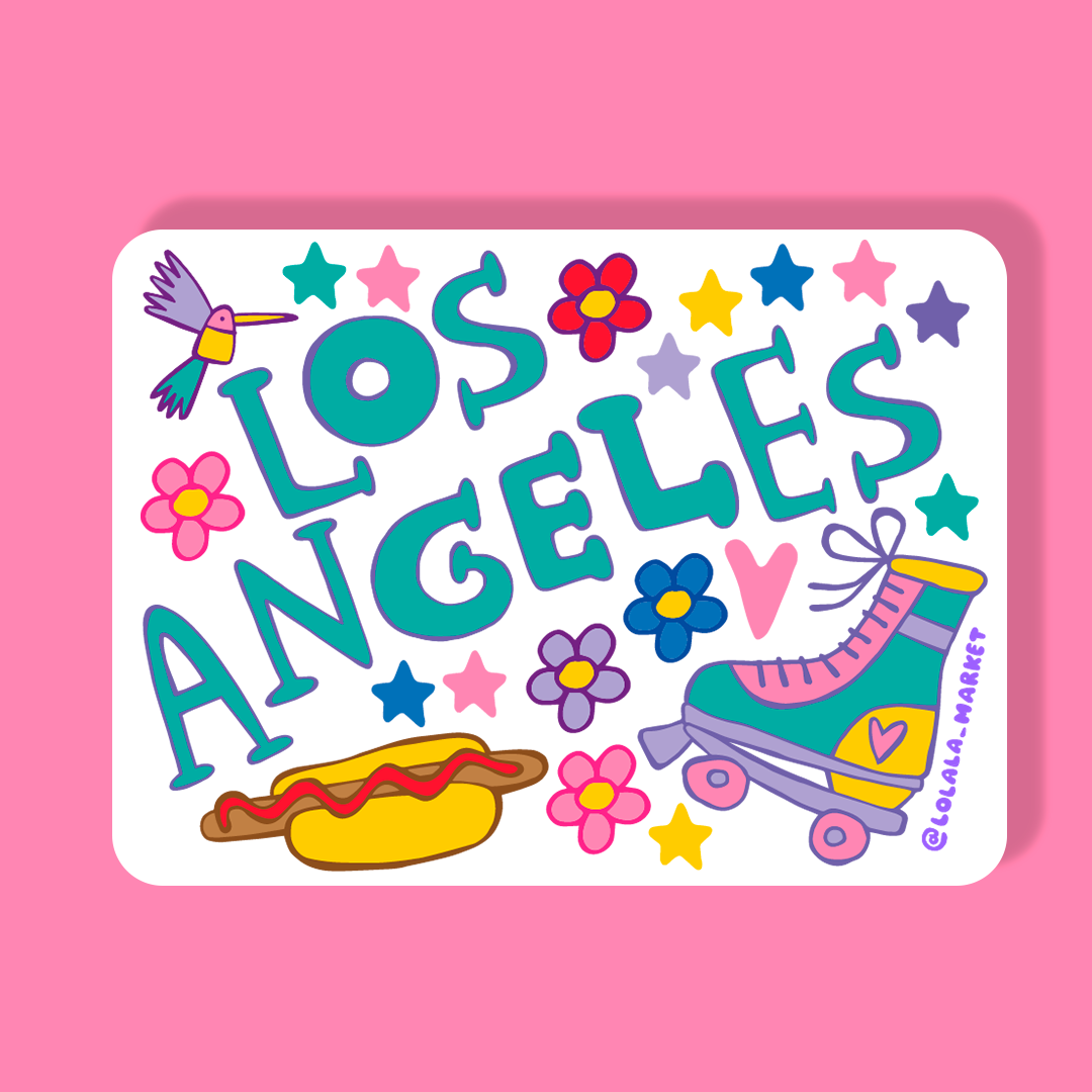 Los Angeles Magnet (TEAL)