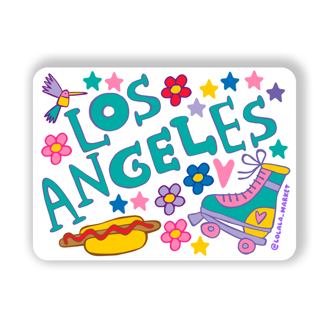 Los Angeles Magnet (TEAL)