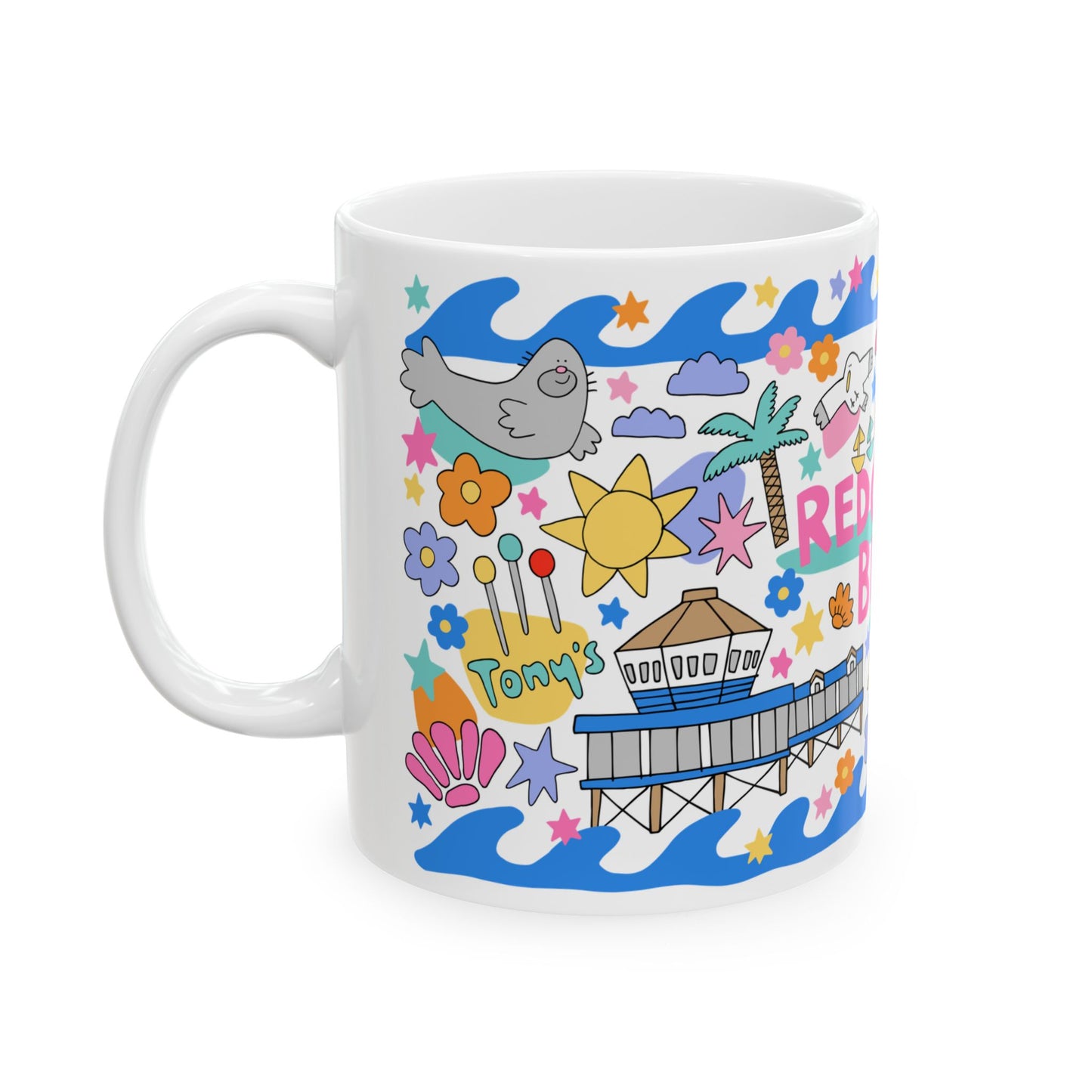 Redondo Beach - Coffee Mug (11oz)