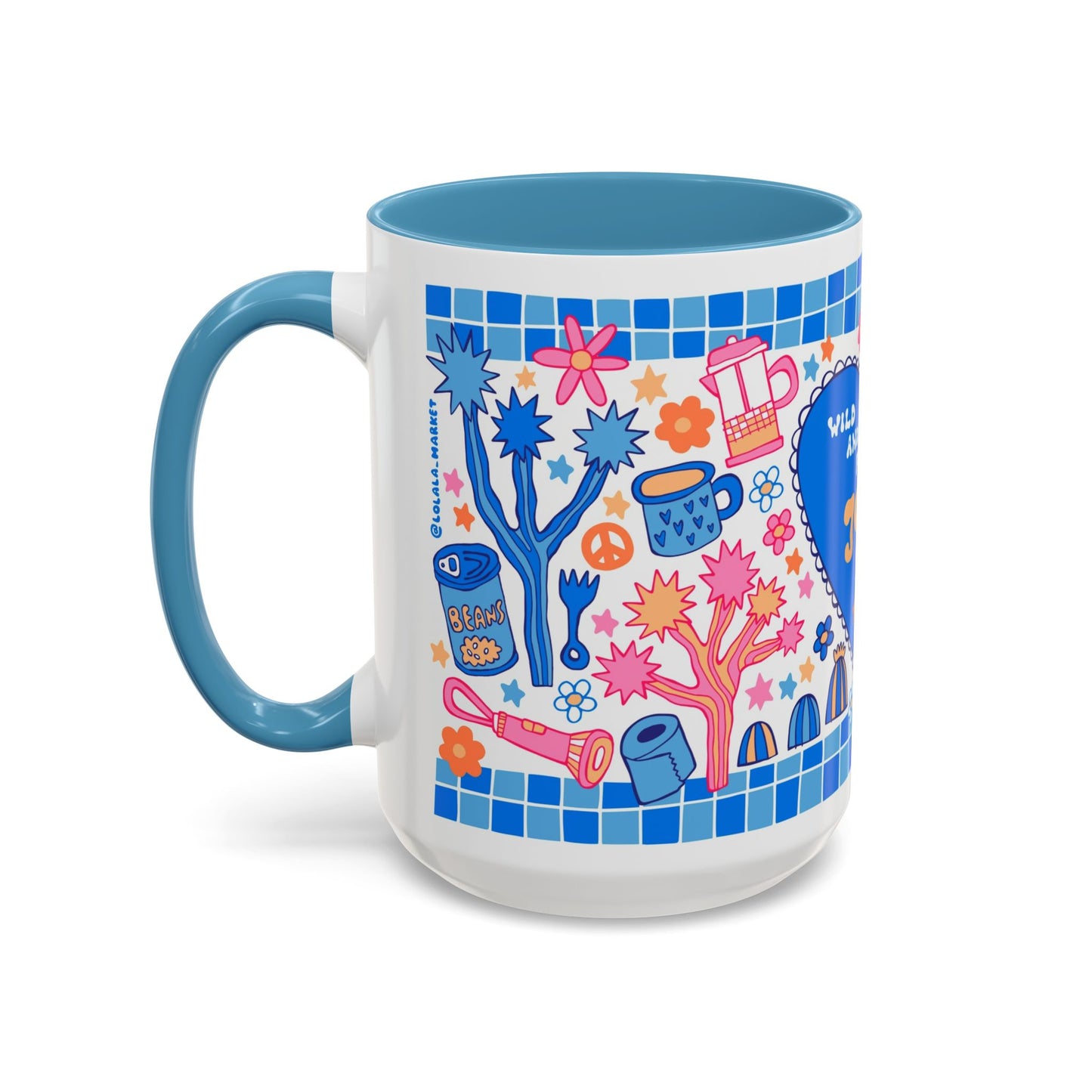Joshua Tree Mug (15oz, blue)