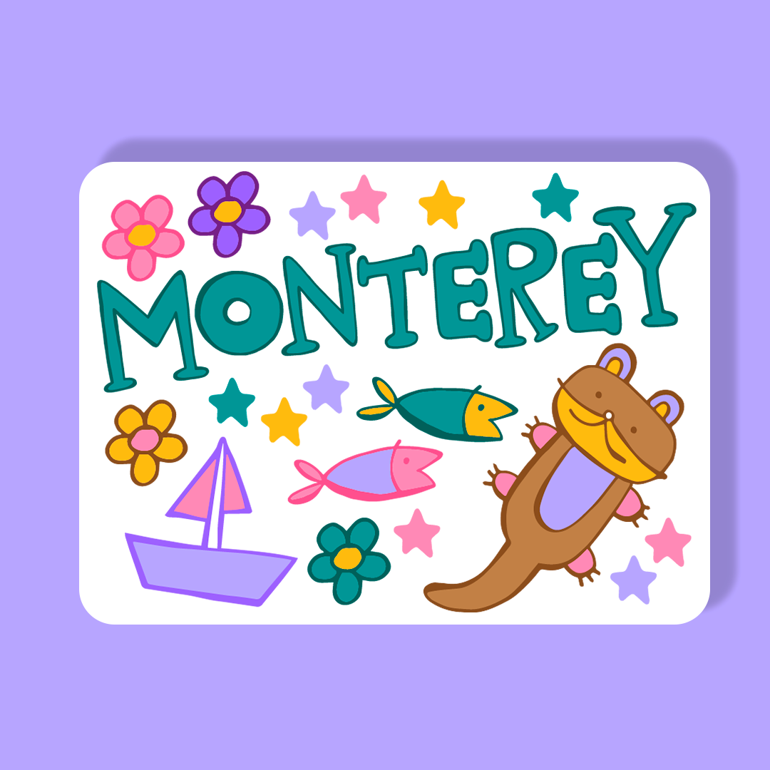 *NEW* Monterey Magnet - Sea Otter