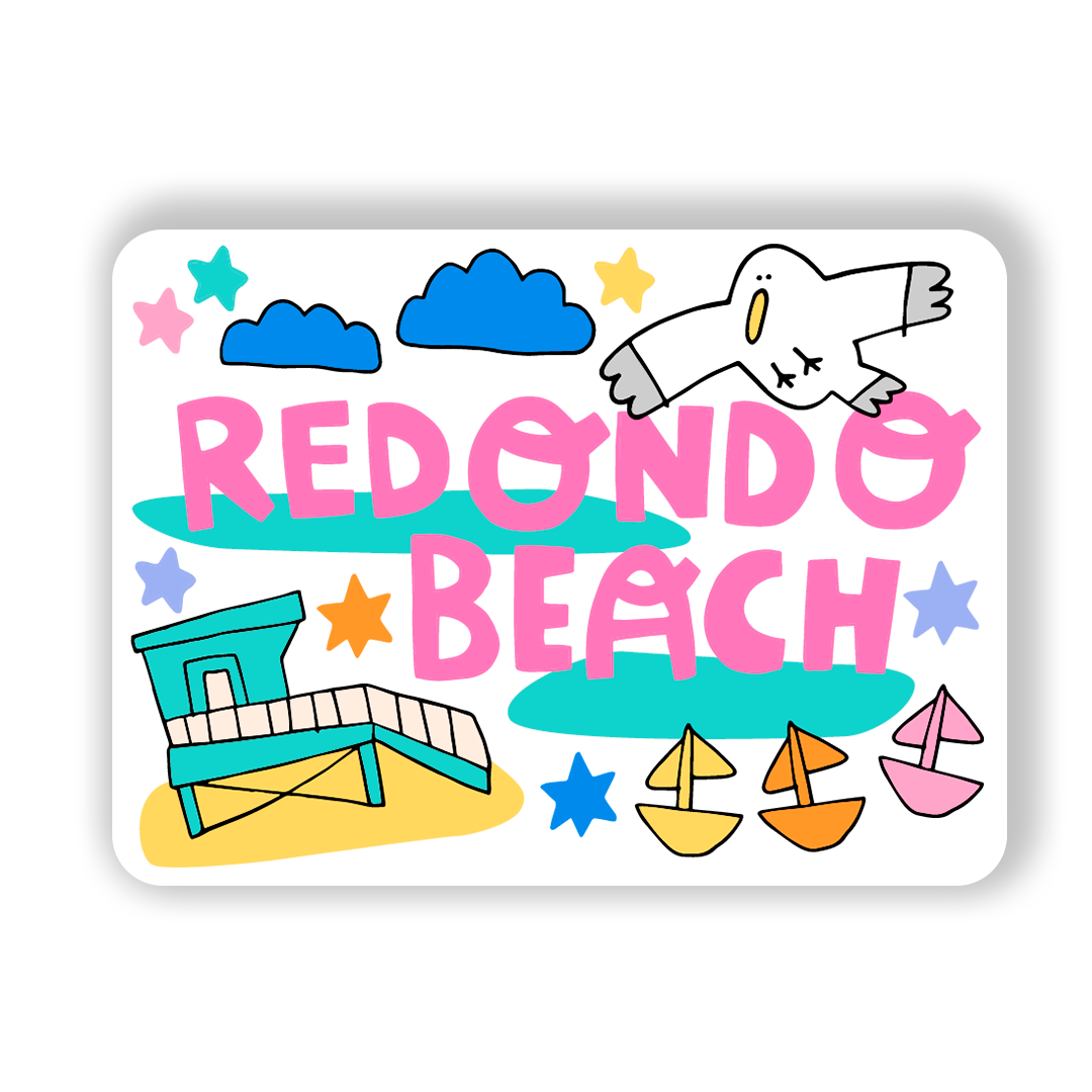 Redondo Beach Magnet (Lifeguard Tower)
