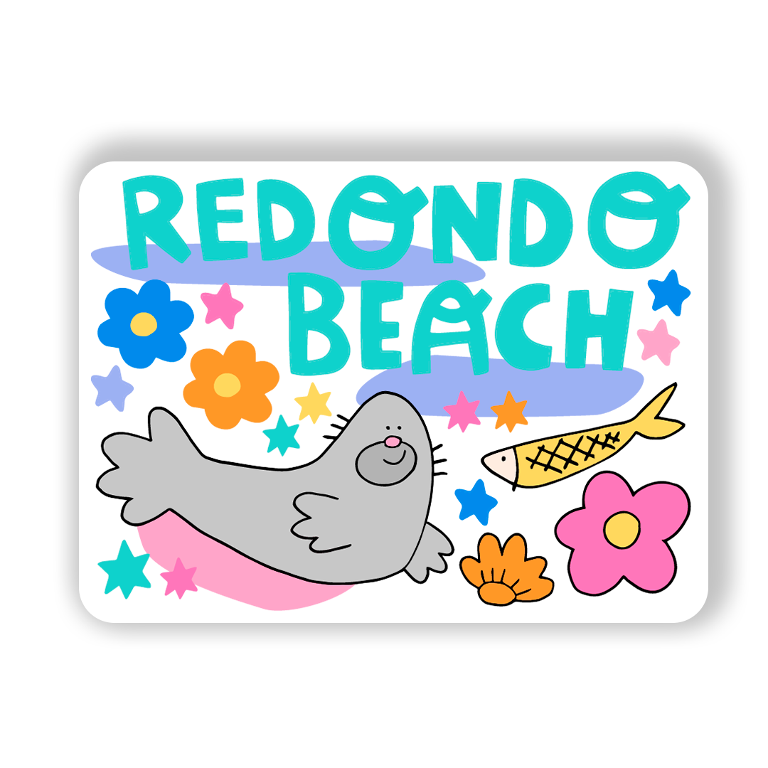 Redondo Beach Magnet (Seal)