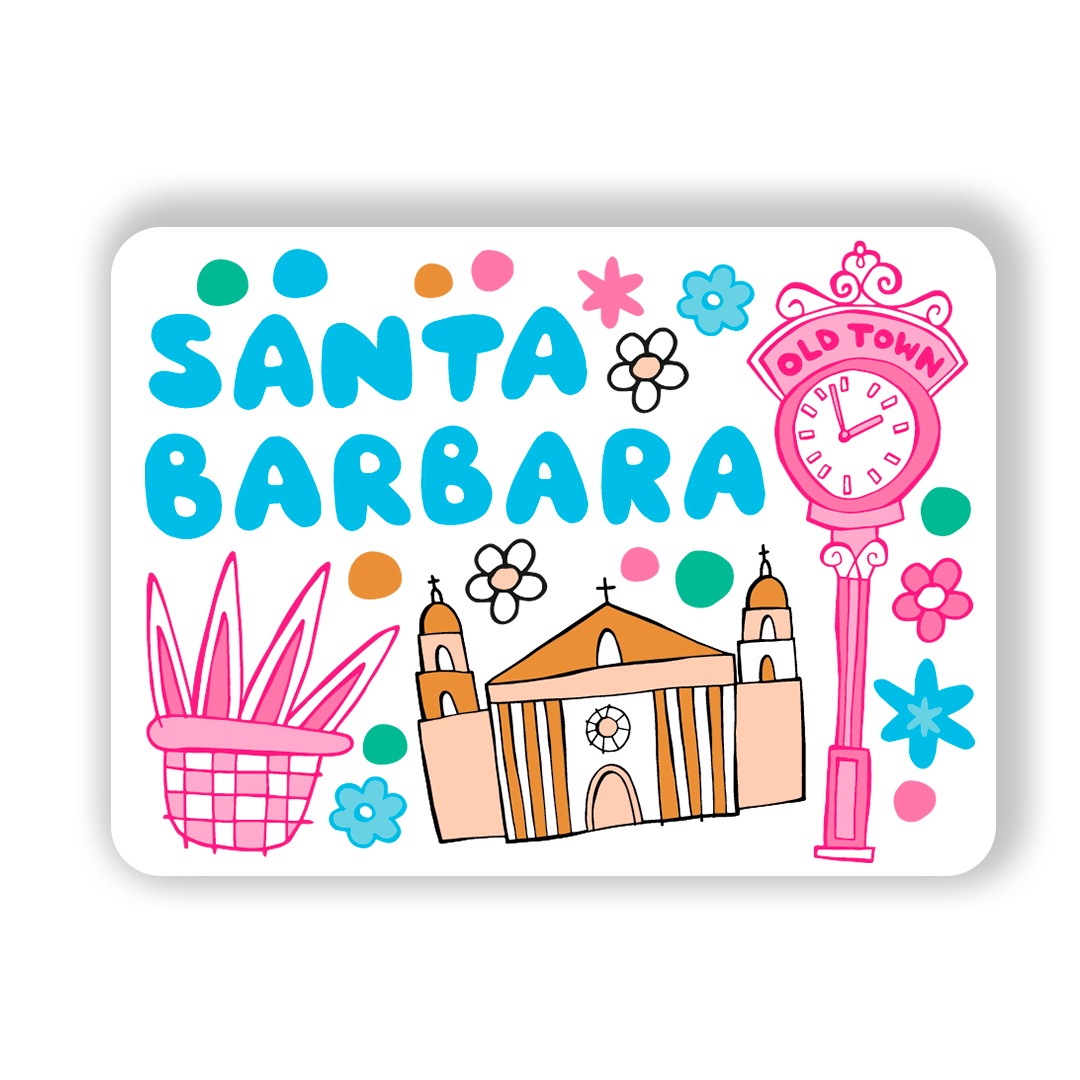 Santa Barbara Magnet - Old Mission