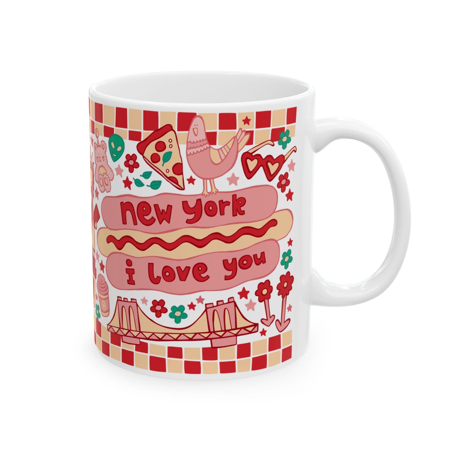 *NEW* New York - Coffee Mug (11oz, Pizza)