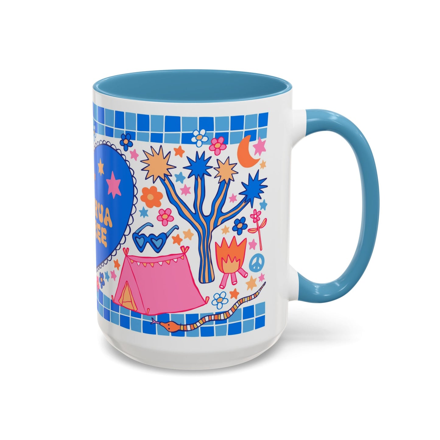Joshua Tree Mug (15oz, blue)