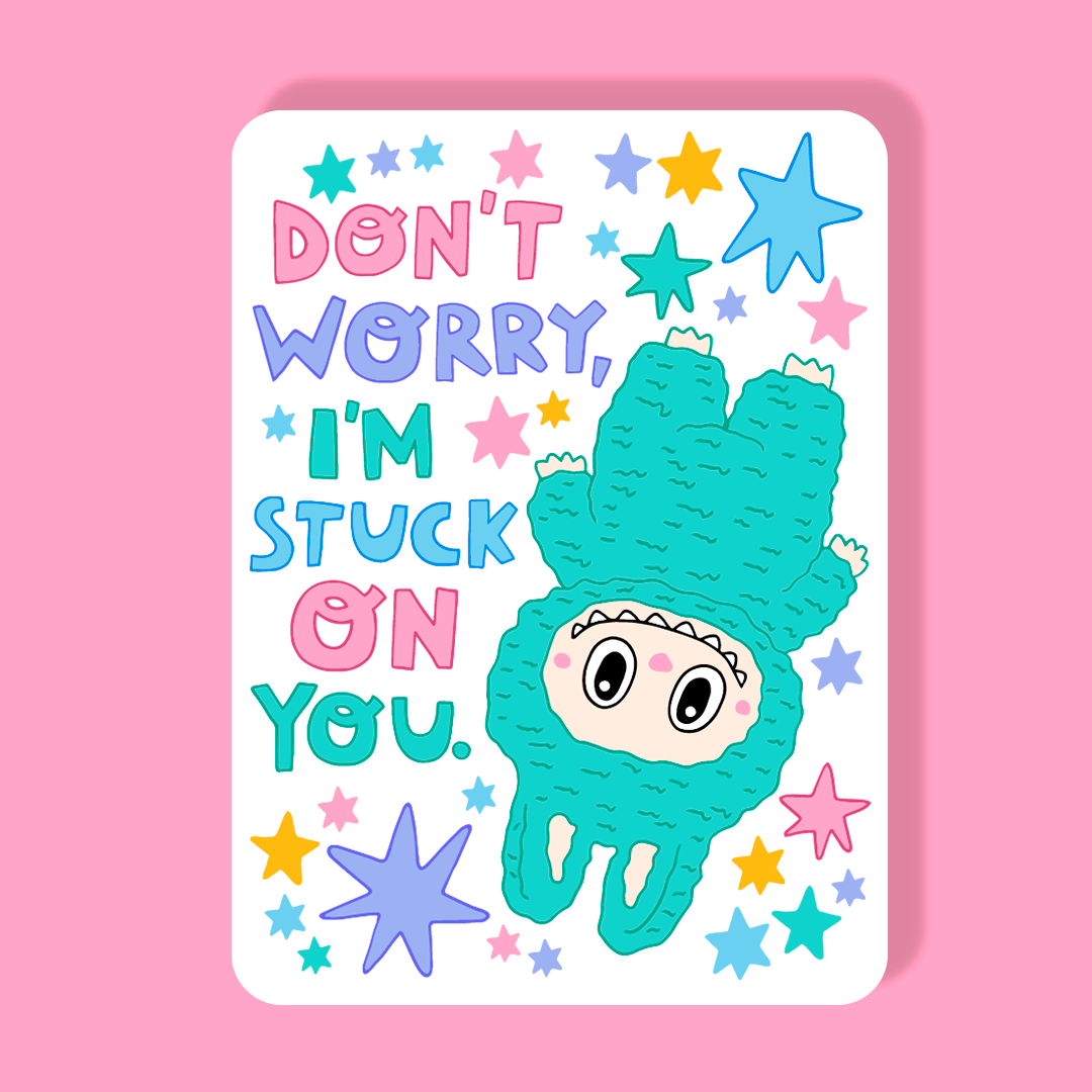 *NEW* Labubu inspired magnet (Stuck on You)