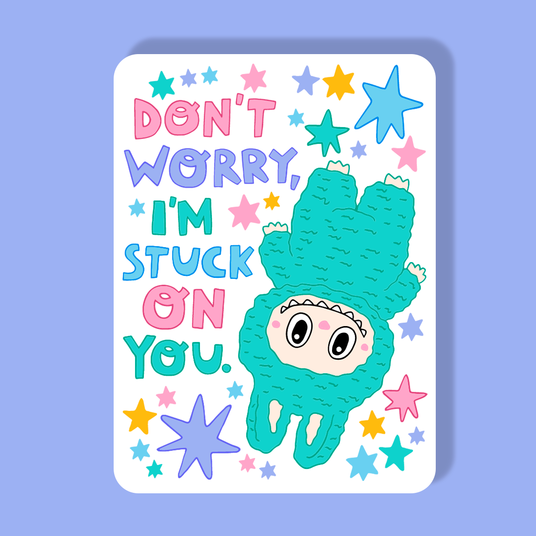 *NEW* Labubu inspired magnet (Stuck on You)