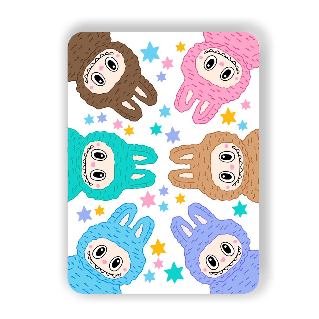 *NEW* Labubu inspired magnet (All Together)