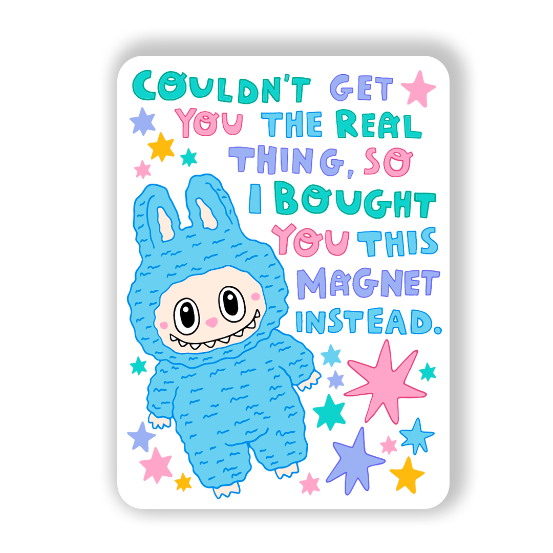 *NEW* Labubu inspired magnet (Bought you this magnet)