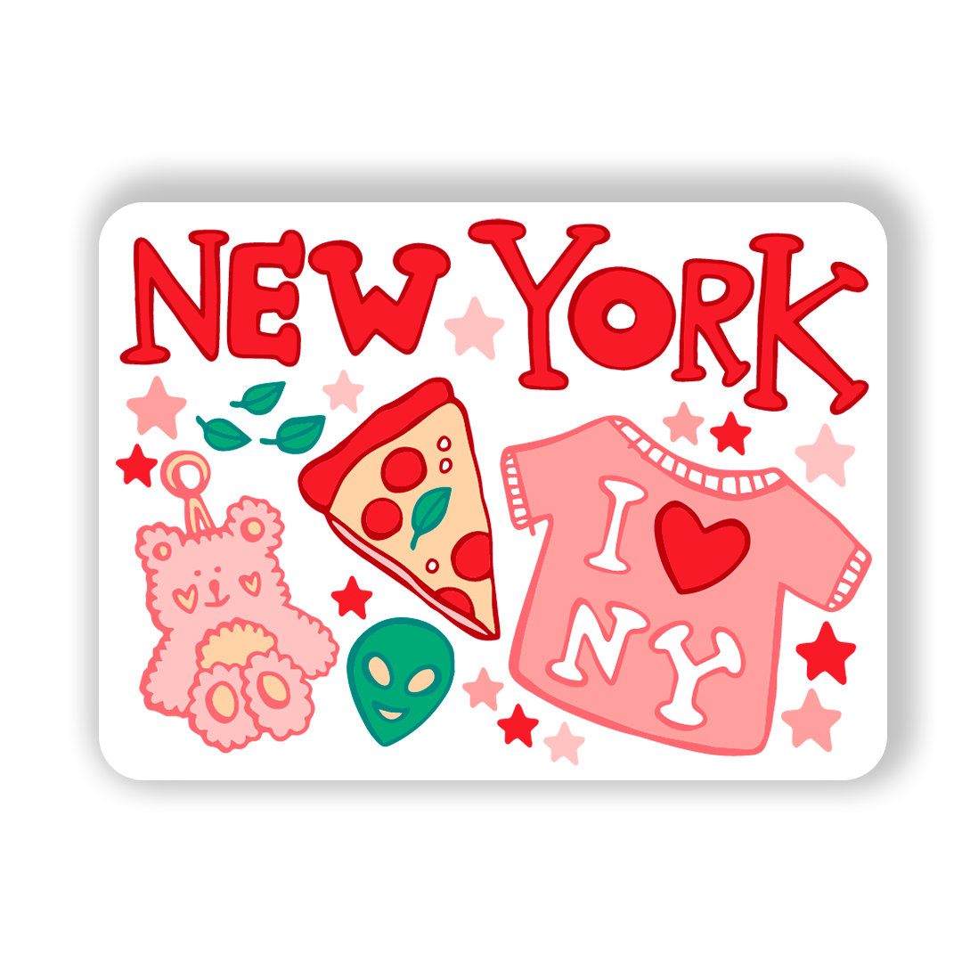 New York Magnet - Fun Vibes (Pizza)