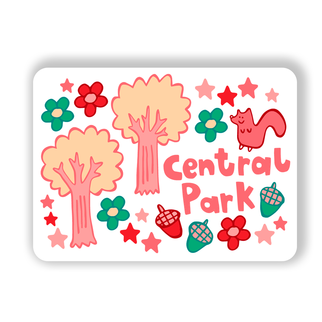 New York Magnet - Central Park (Pizza)