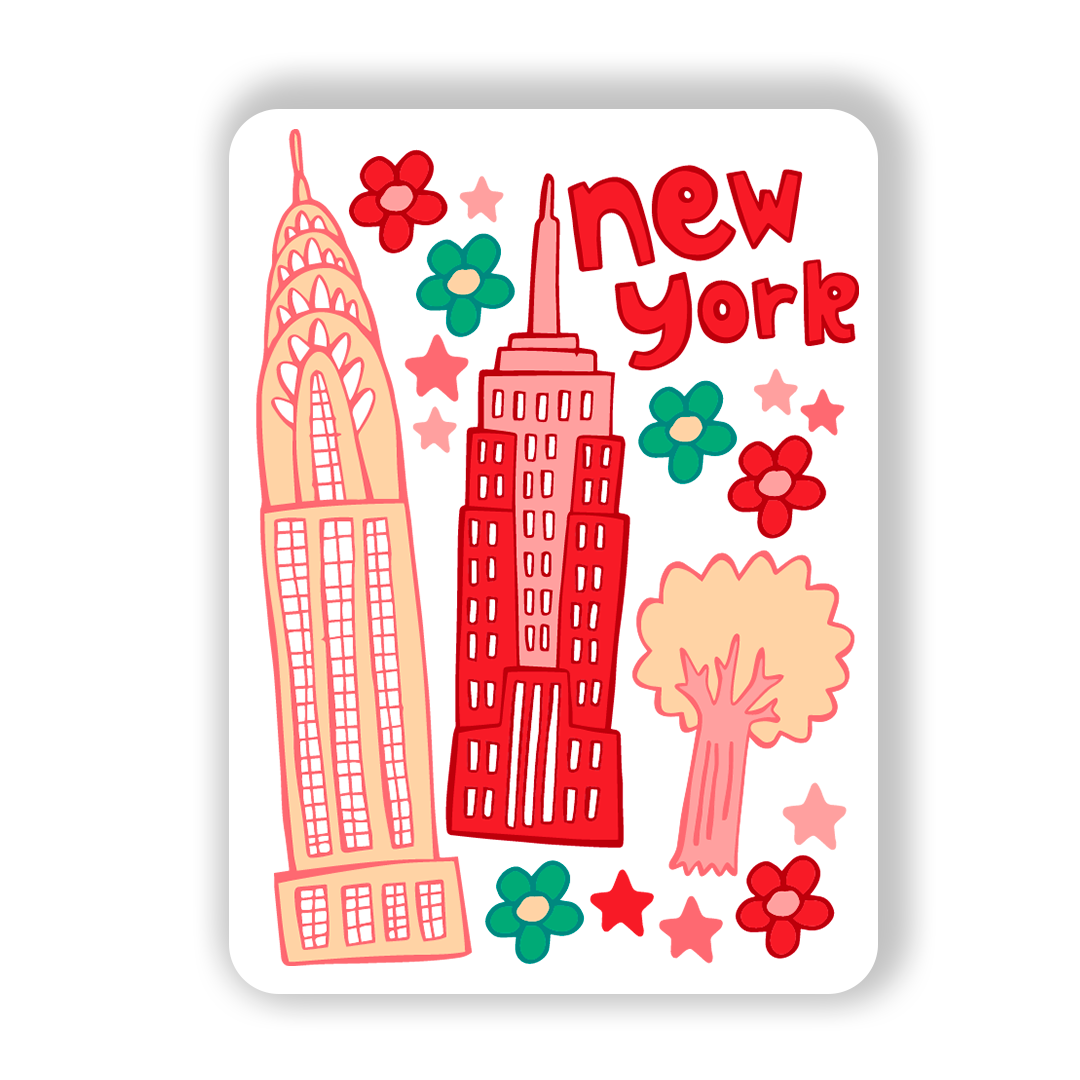 New York Magnet - Skyscrapers (Pizza)