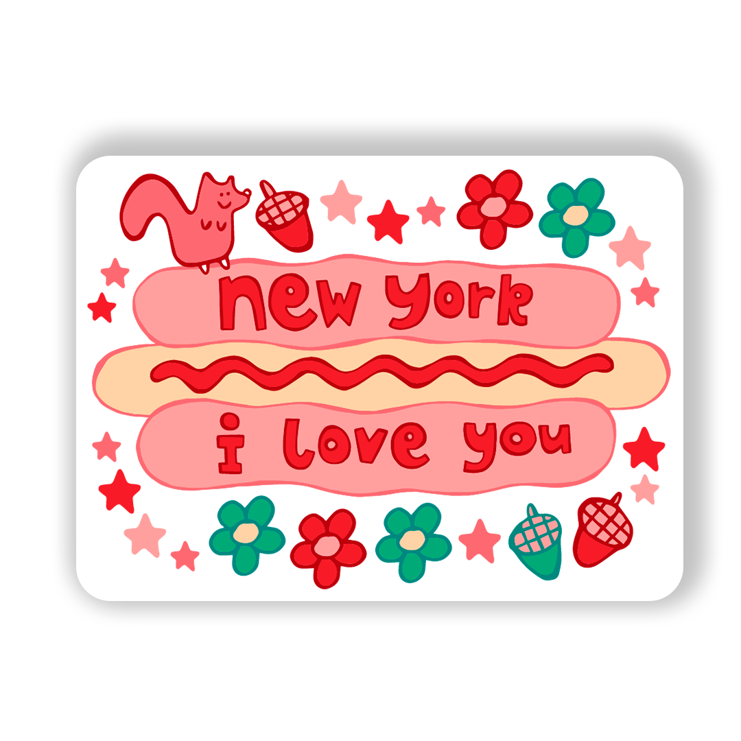 New York Magnet - Hot Dog (Pizza)