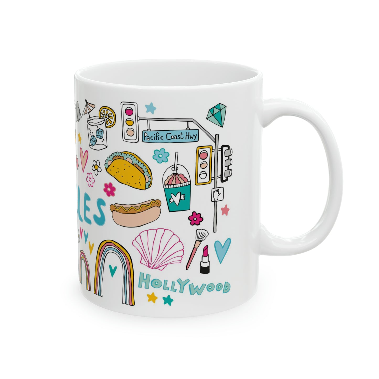 Los Angeles Coffee Mug - BLUE (11oz)