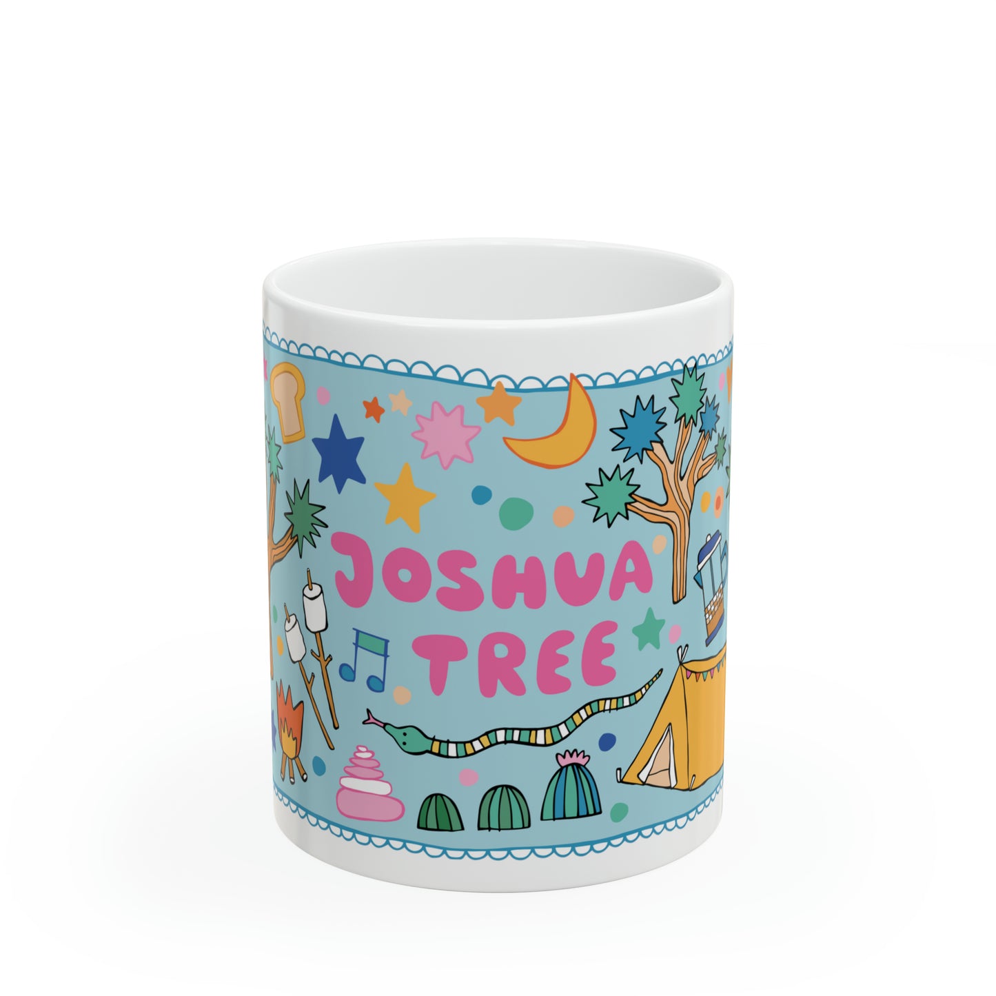 Joshua Tree - Coffee Mug (11oz, blue)