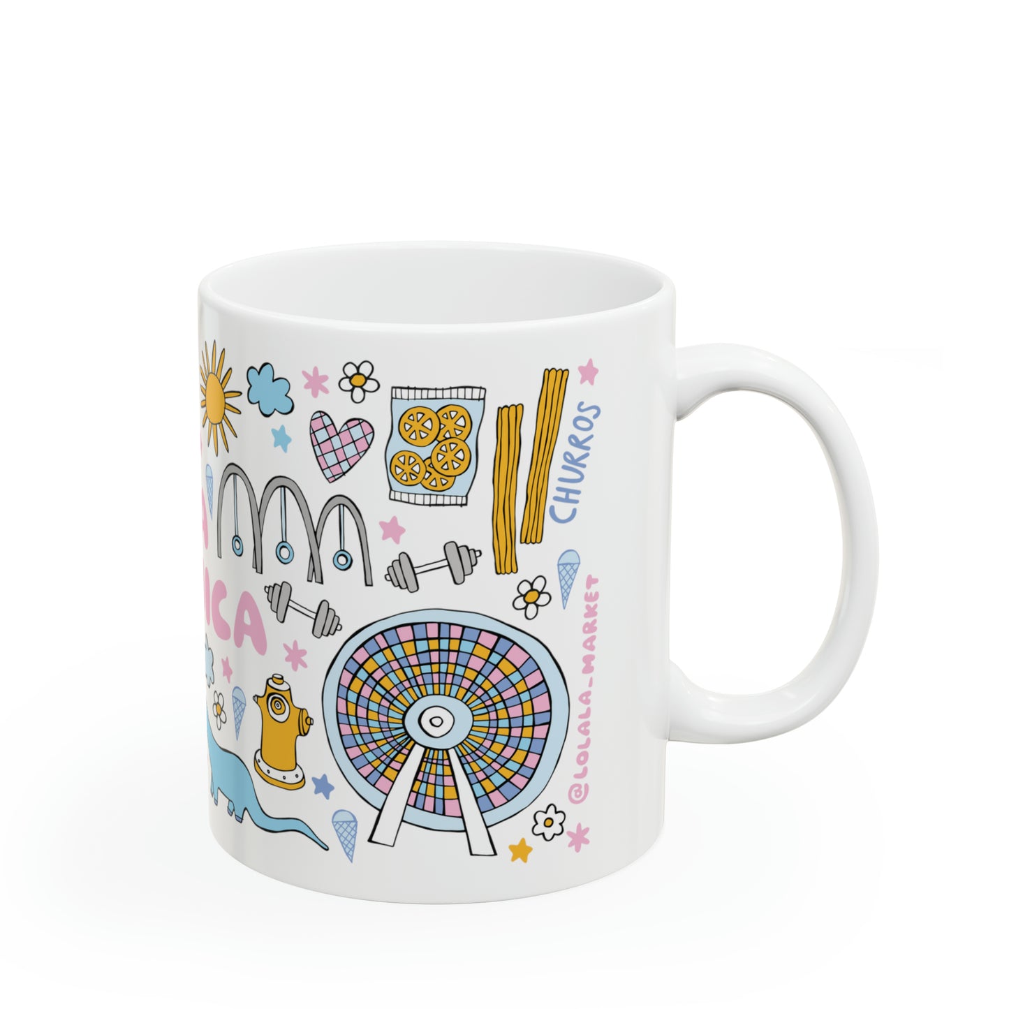 Santa Monica - Coffee Mug (11oz)