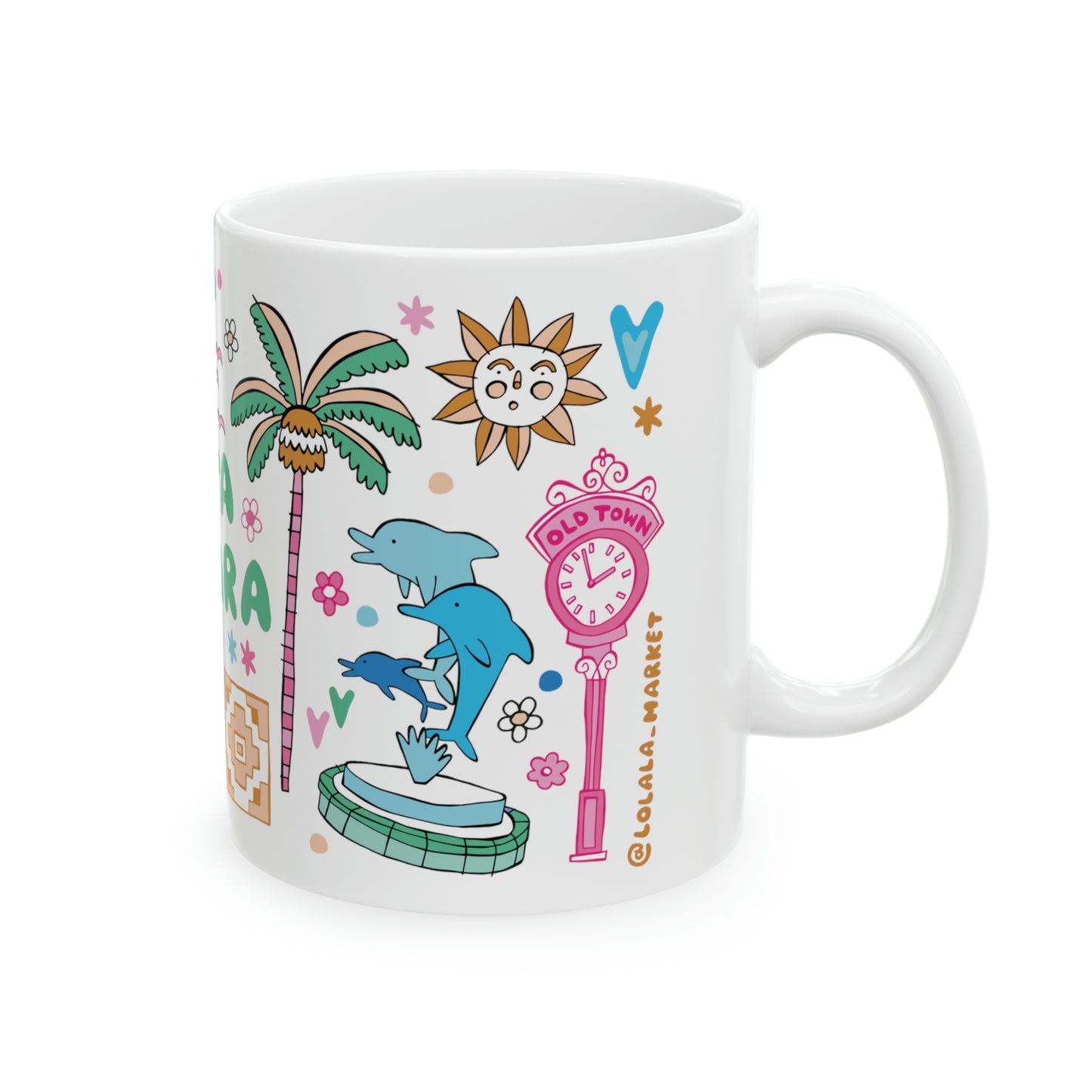 Santa Barbara - Coffee Mug (11oz)