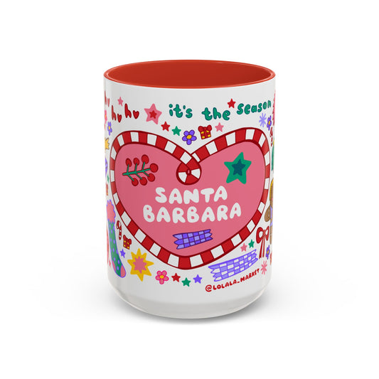 Christmas in Santa Barbara - *BIG* Coffee Mug (15oz)