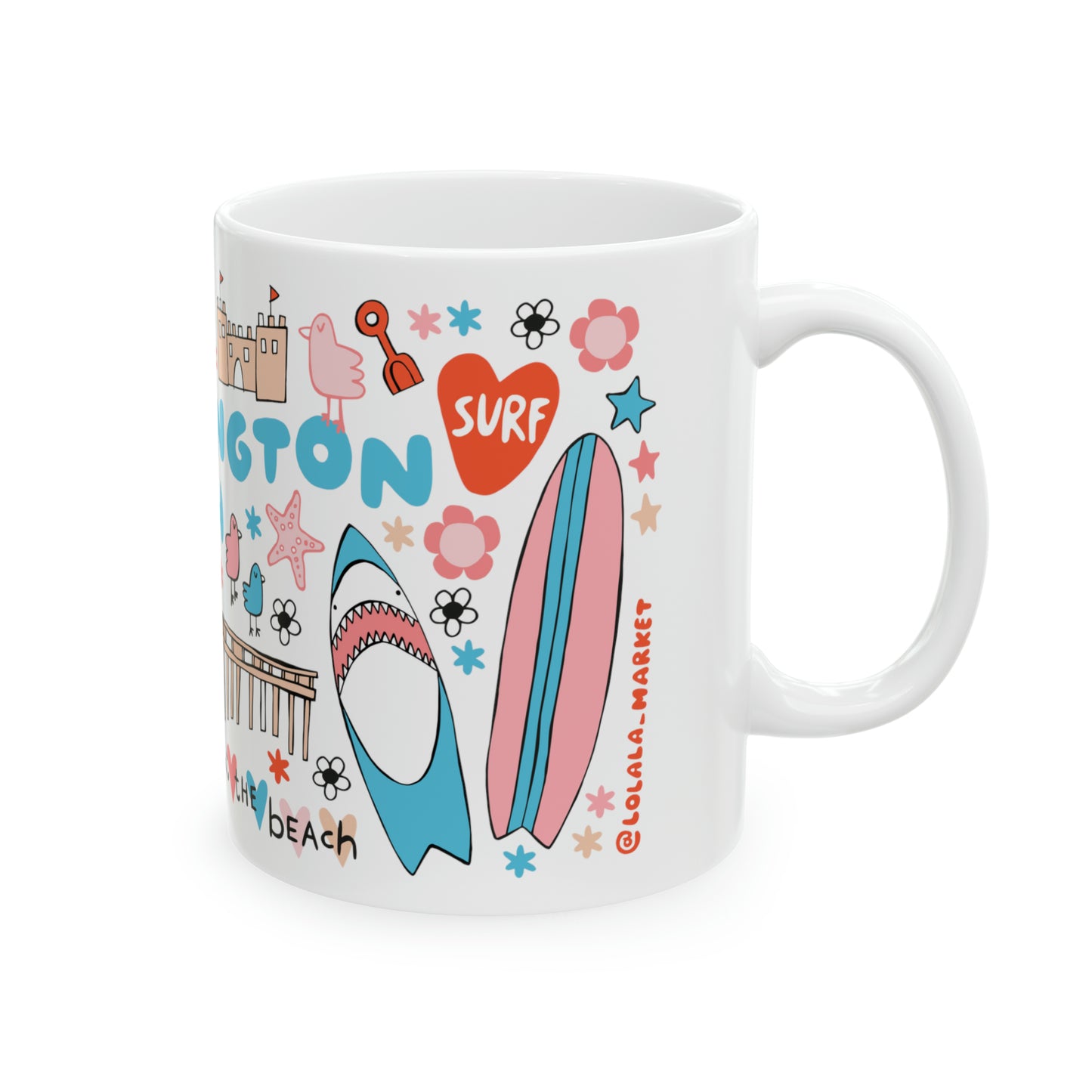 Huntington Beach - Coffee Mug (11oz)