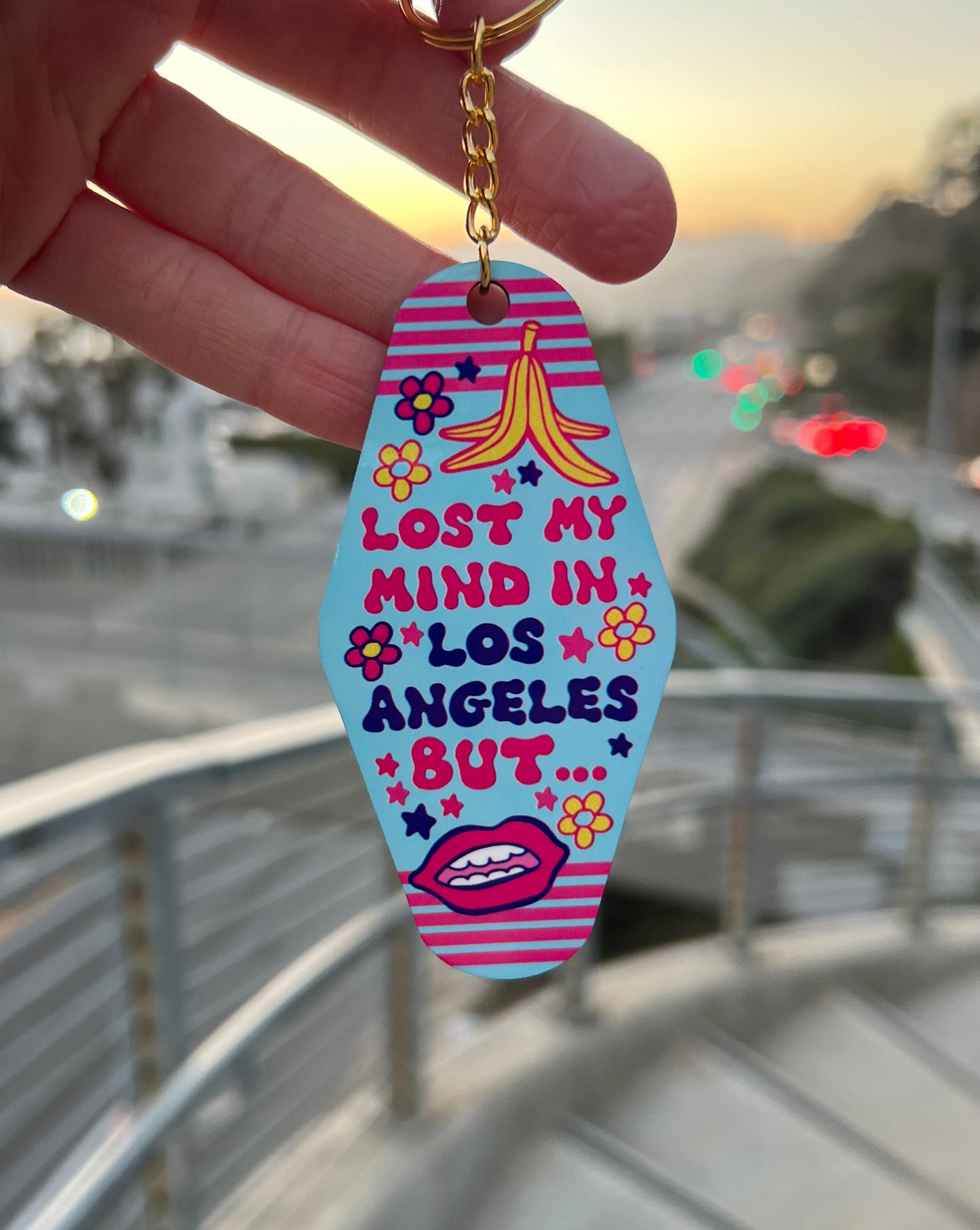 *NEW* Lost My Mind In Los Angeles Keychain