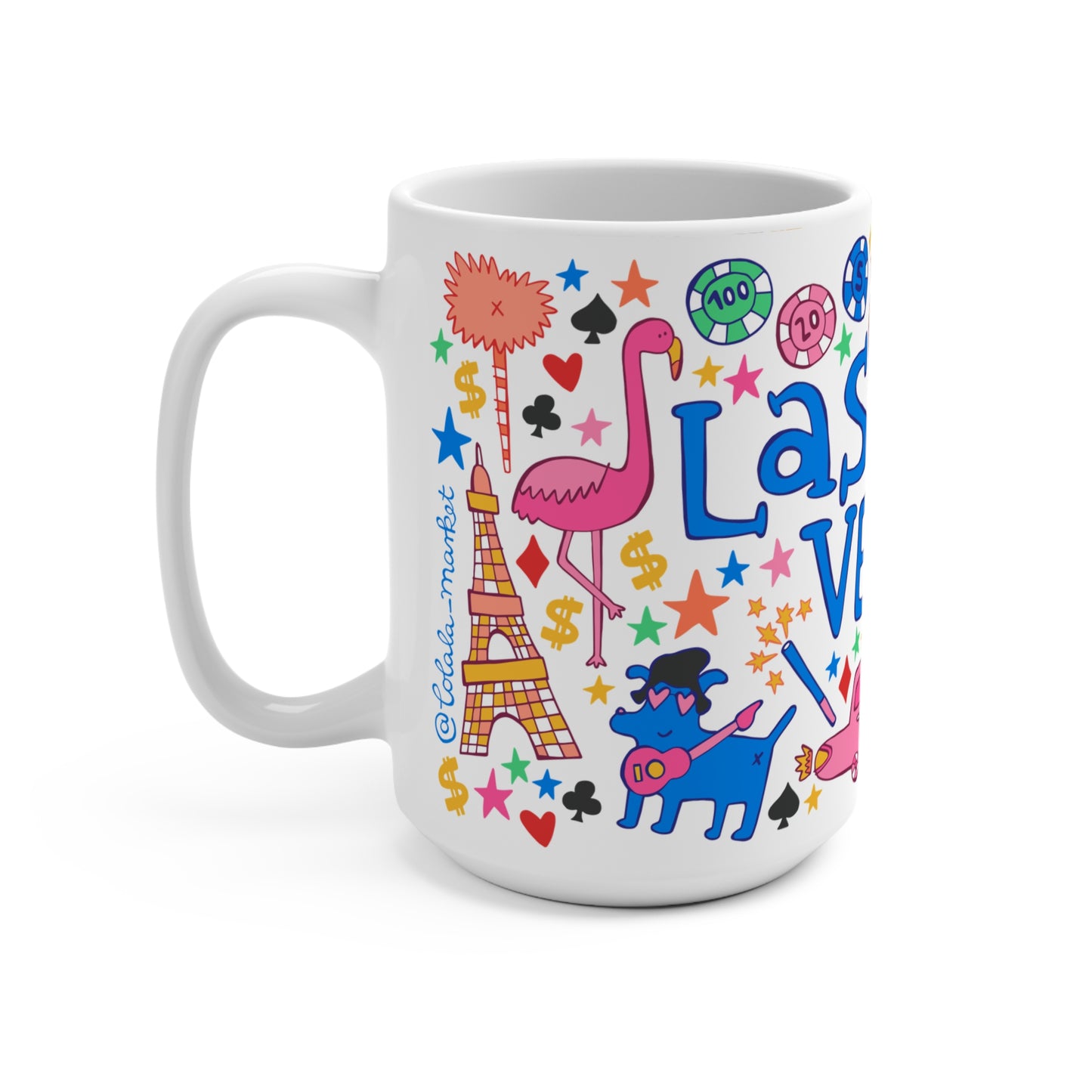 Las Vegas - *BIG* Coffee Mug (15oz)