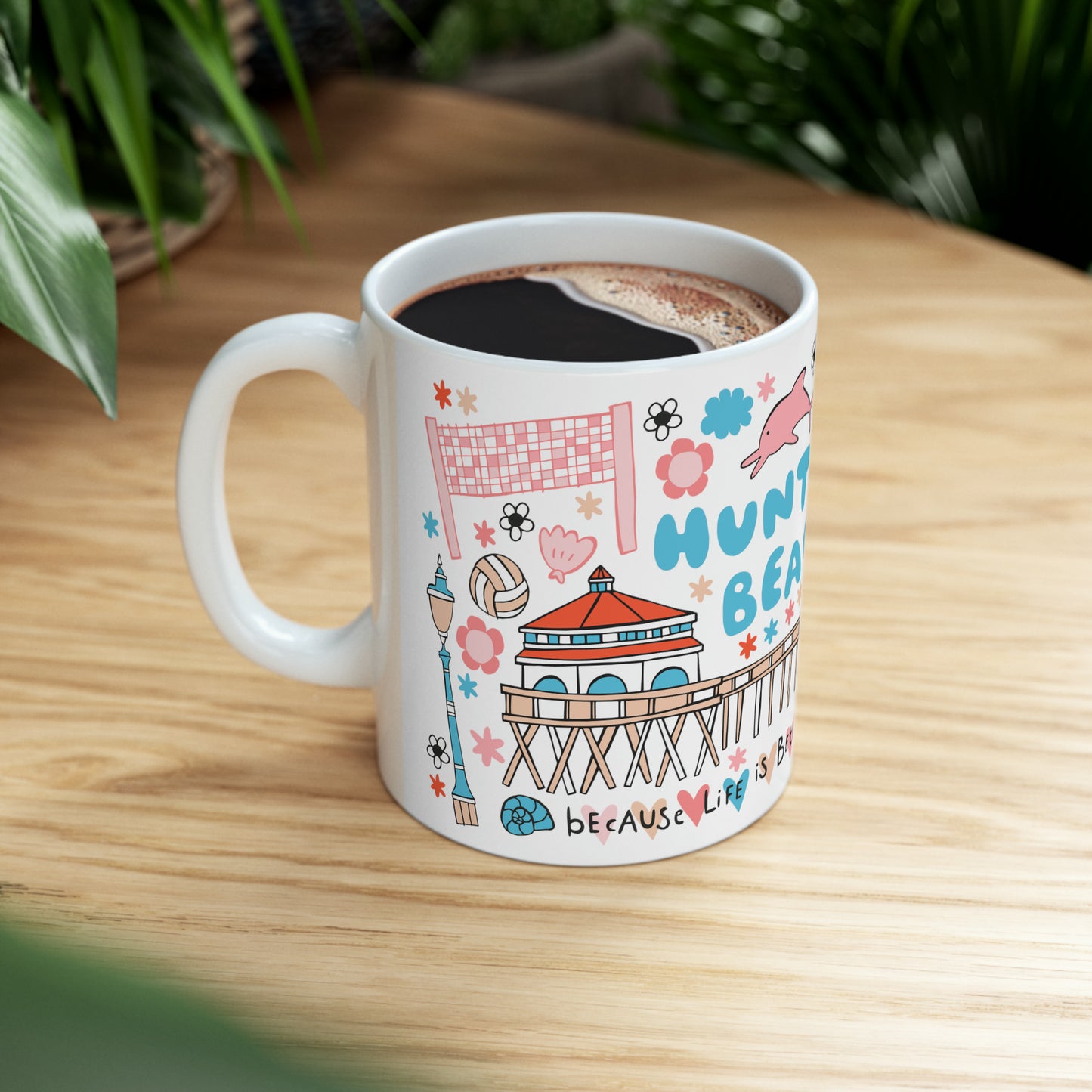 Huntington Beach - Coffee Mug (11oz)