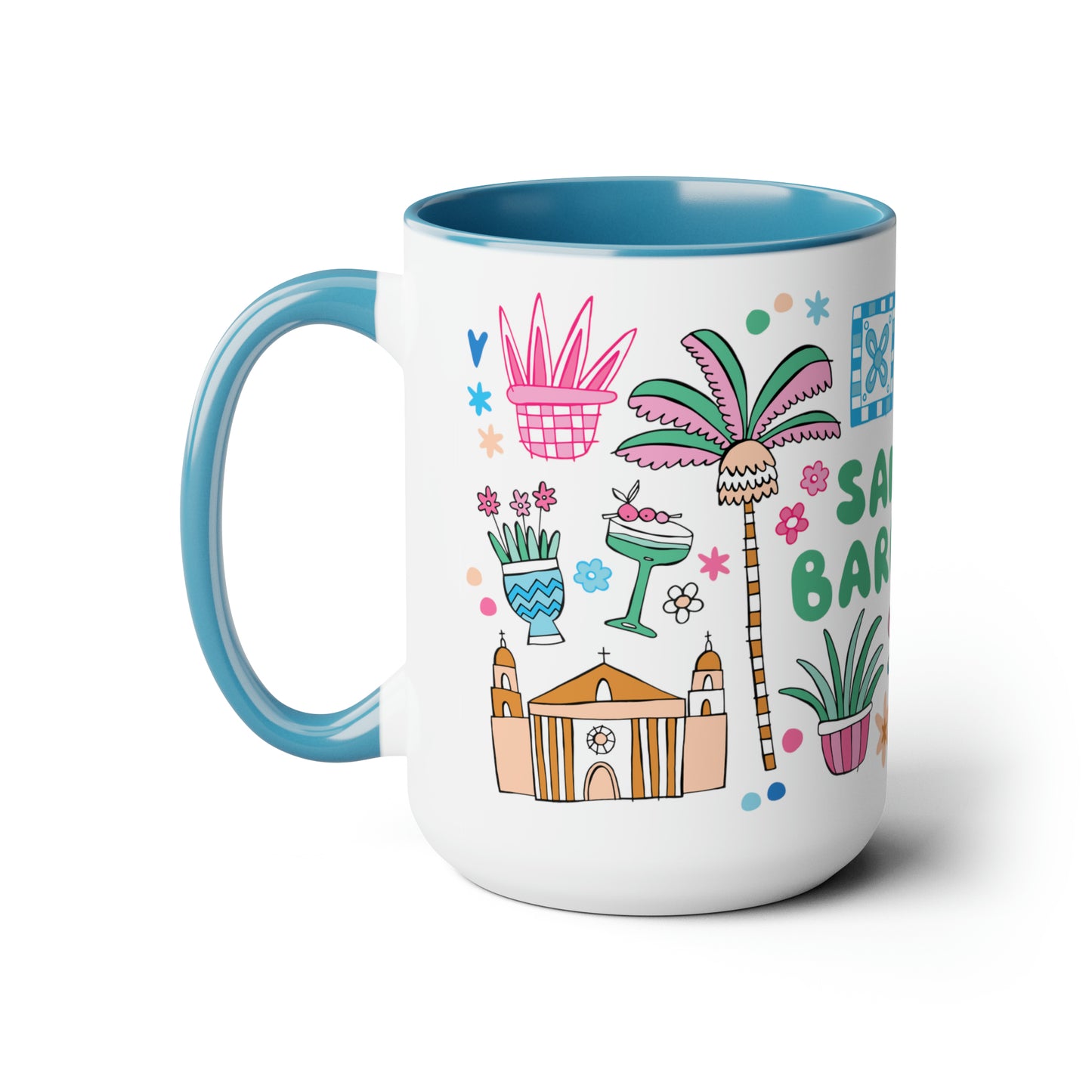 Santa Barbara - *BIG* Coffee Mug (15oz)