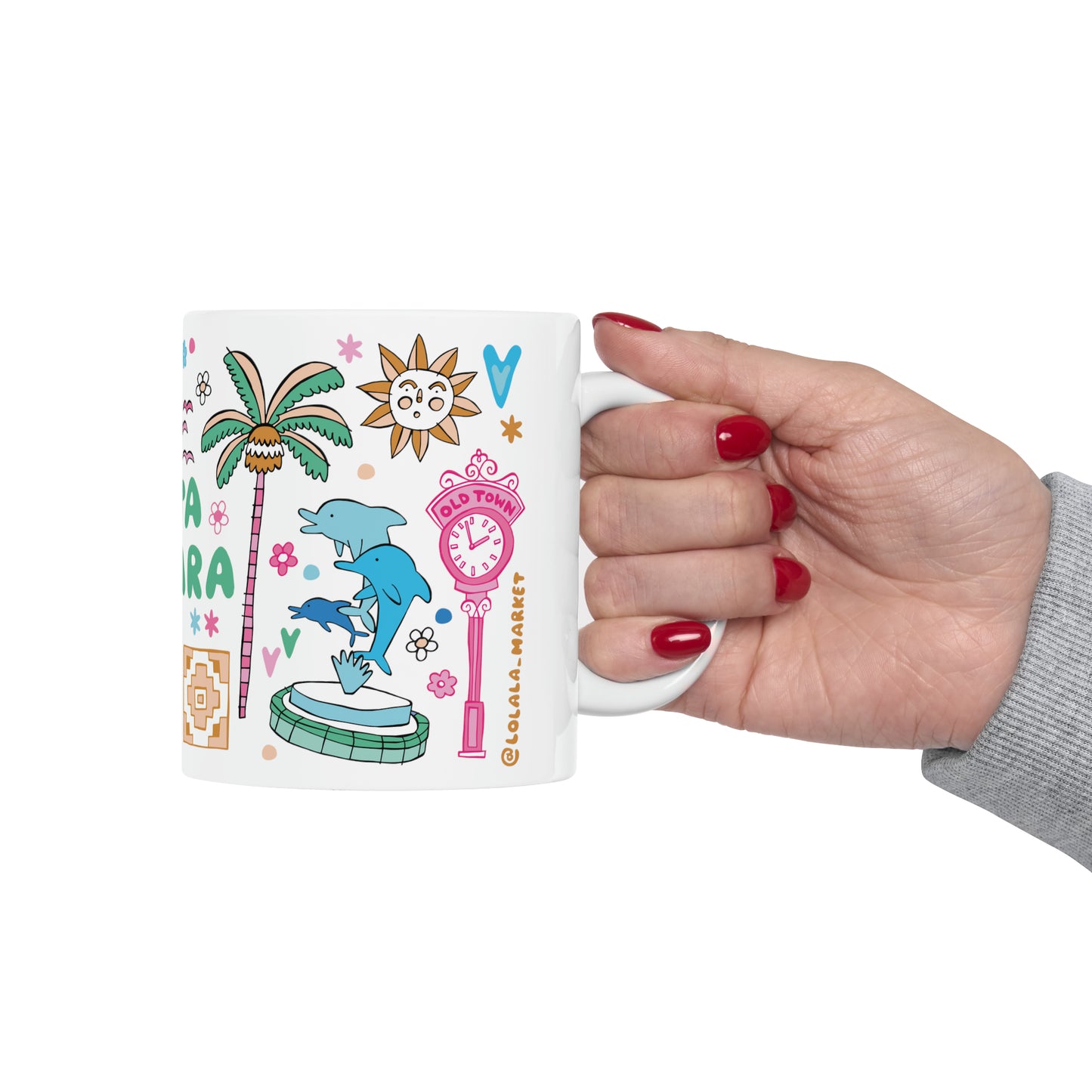 Santa Barbara - Coffee Mug (11oz)