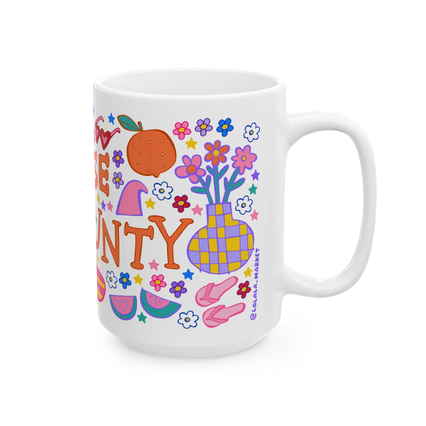 Orange County - *BIG* Coffee Mug (15oz)