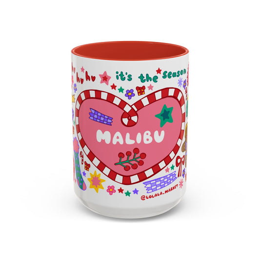 Christmas in Malibu - *BIG* Coffee Mug (15oz)