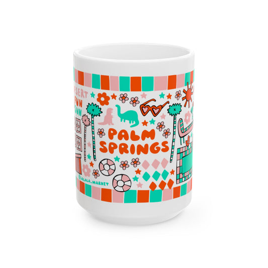 Palm Springs - *BIG* Coffee Mug (15oz)